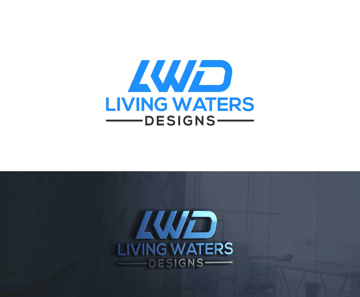 Design de Logo par rass07 pour Living Waters Designs | Design #36587010
