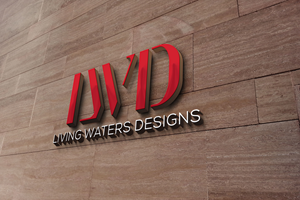 Diseño de Logo por DesignMaker 2 para Living Waters Designs | Diseño: #36611746