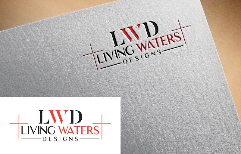 Diseño de Logo por Roxy Art para Living Waters Designs | Diseño #36612821
