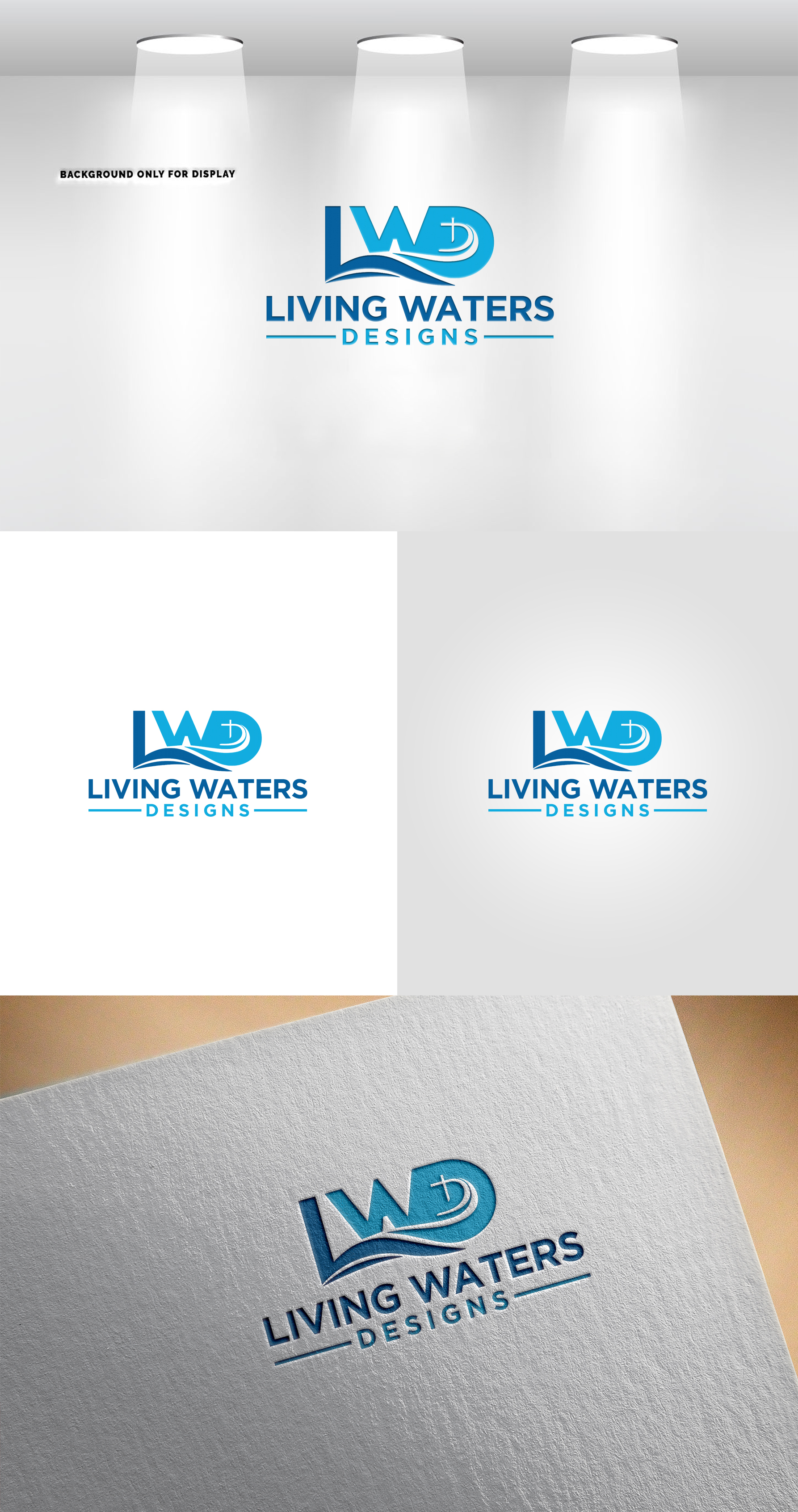 Design de Logo par Rahmina pour Living Waters Designs | Design #36589127