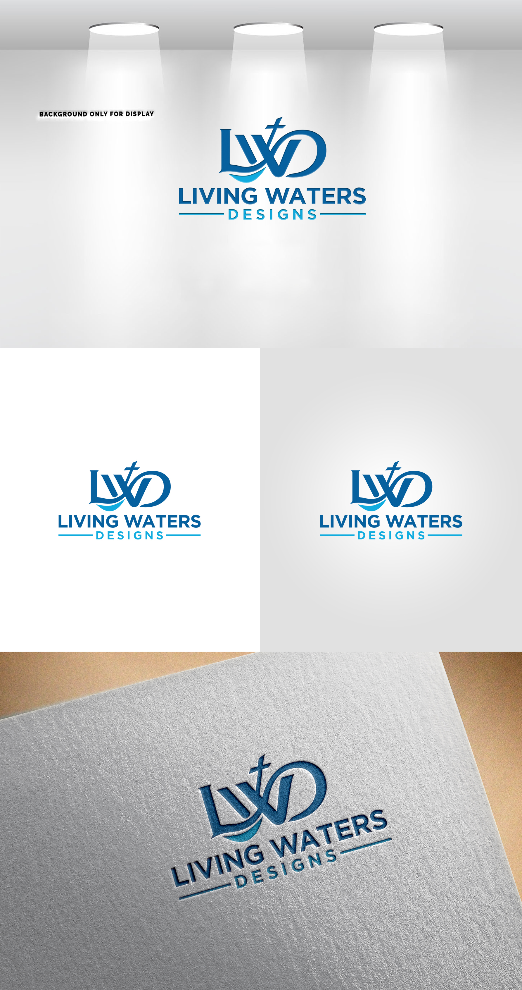 Design de Logo par Rahmina pour Living Waters Designs | Design #36589128