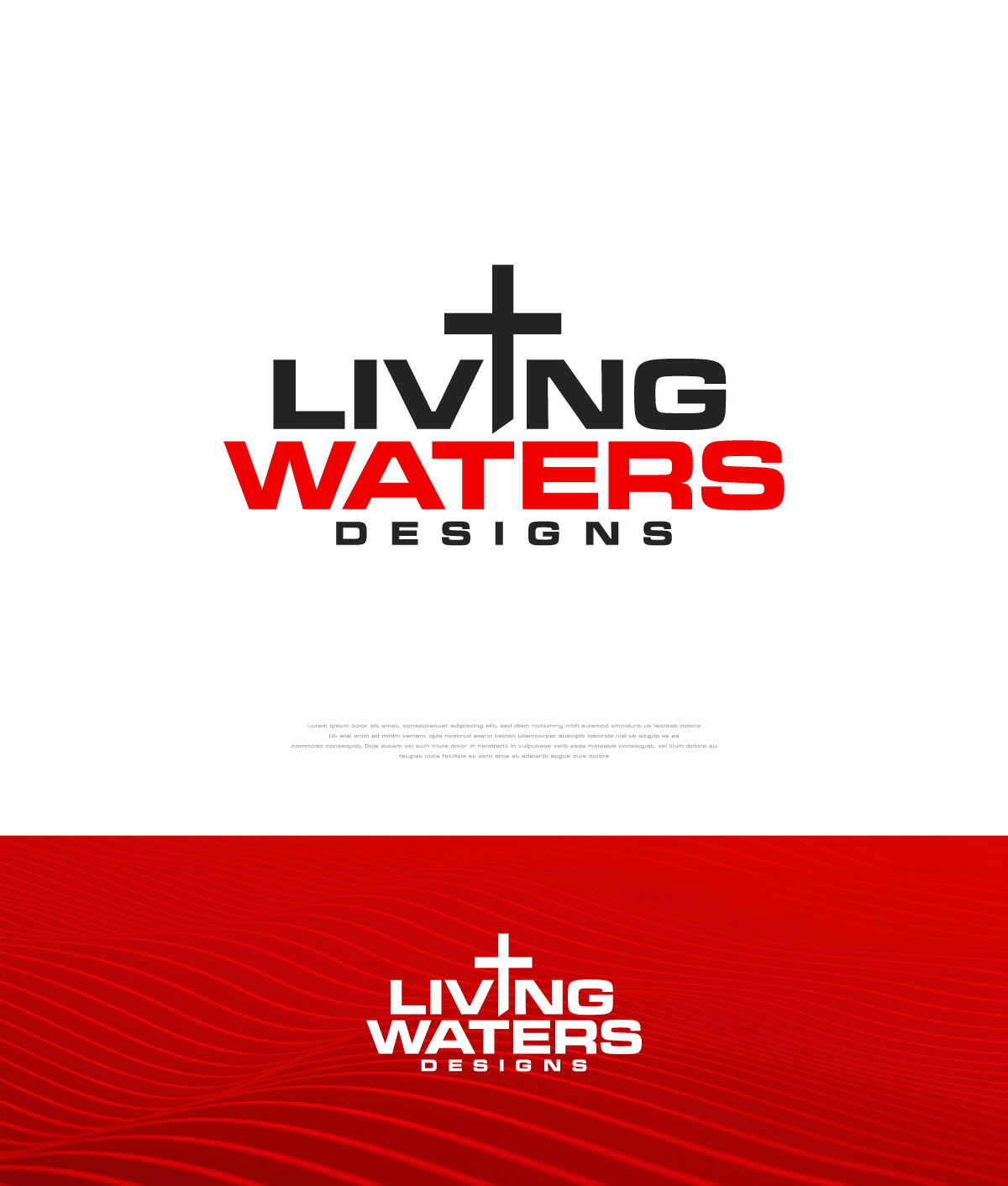 Design de Logo par apik. pour Living Waters Designs | Design #36588224