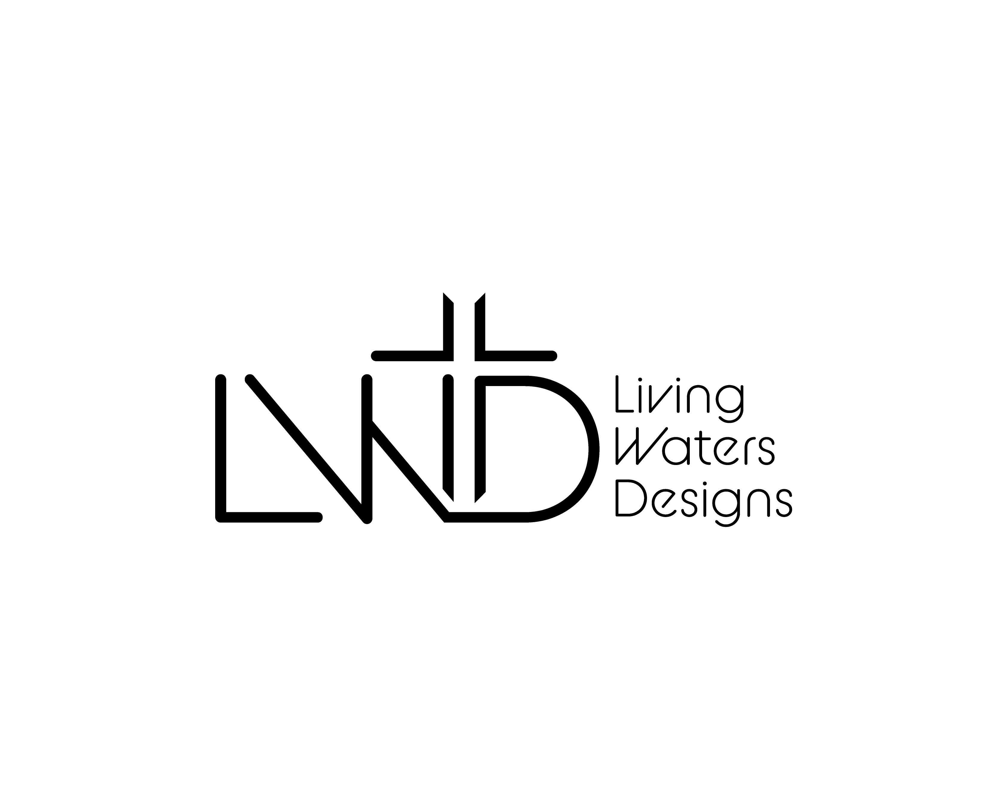 Diseño de Logo por Zbiz para Living Waters Designs | Diseño #36601754