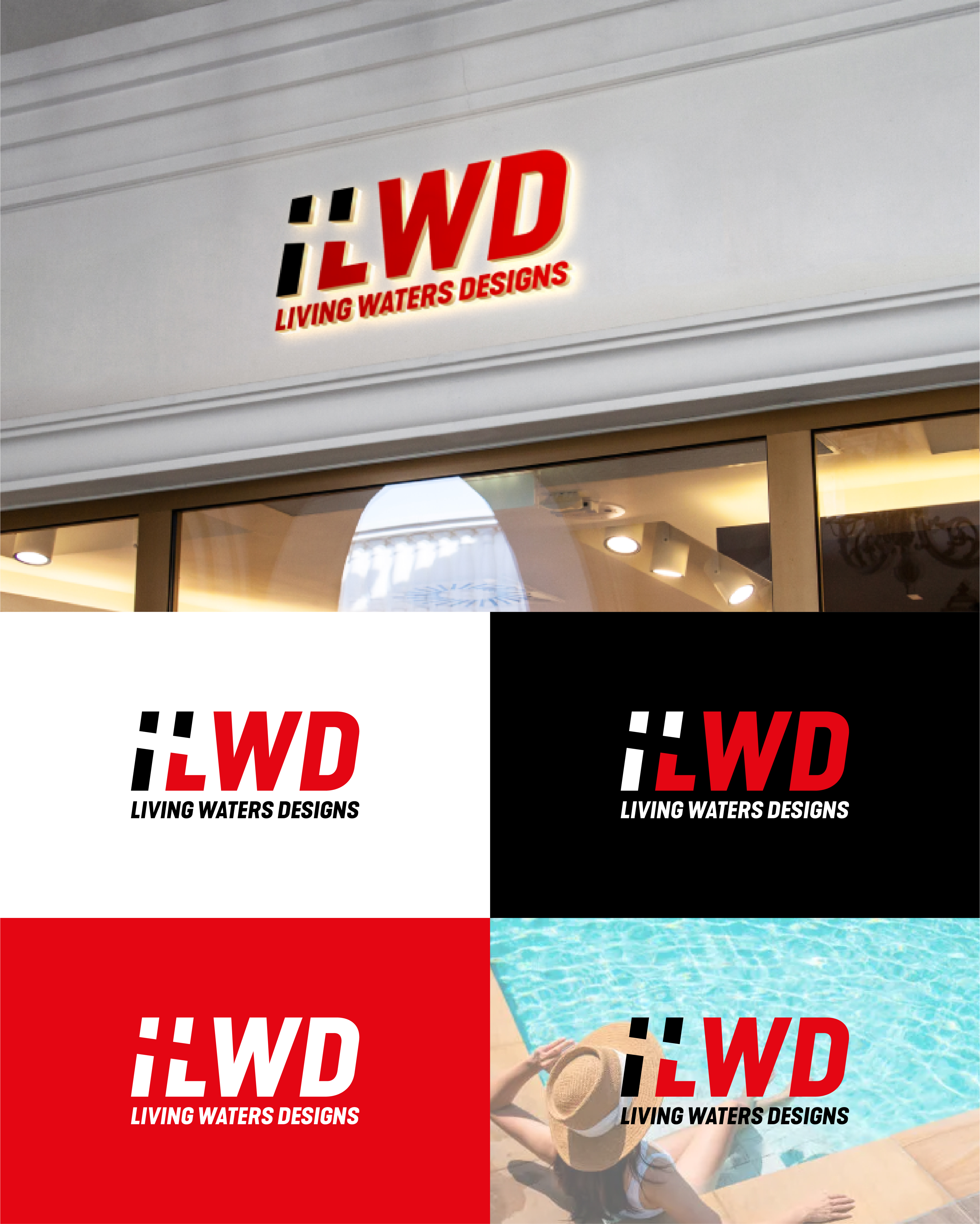 Design de Logo par Ridg0 pour Living Waters Designs | Design #36587168