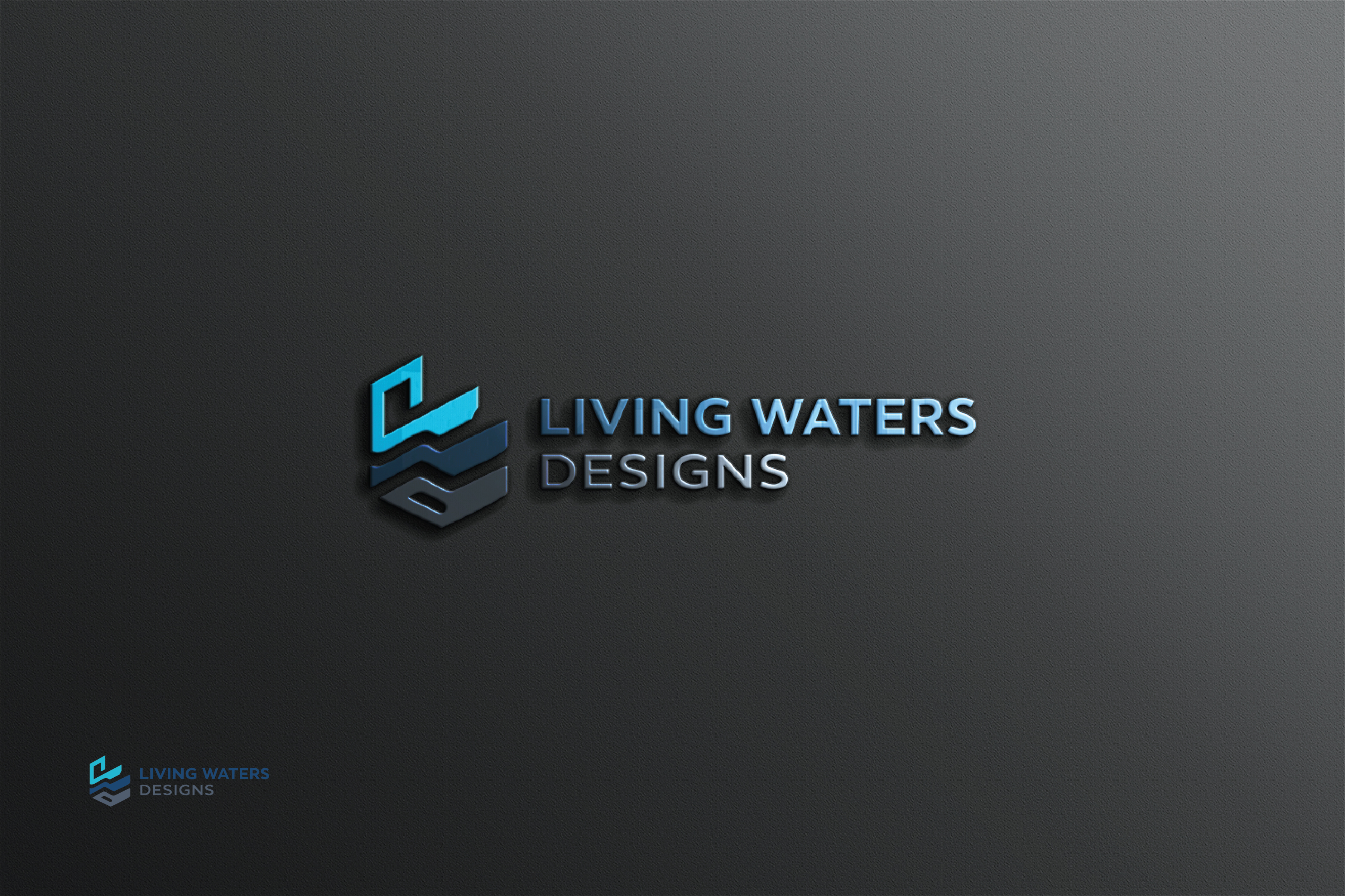 Logo Design by raju.creative for Living Waters Designs | Design #36592353