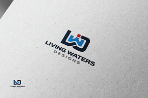 Design de Logo par raju.creative pour Living Waters Designs | Design : #36592354