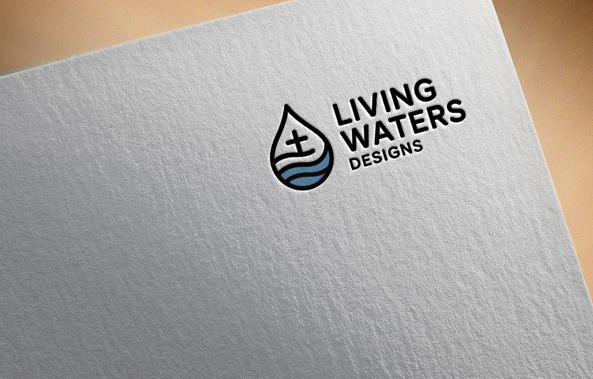 Design de Logo par devid 1 pour Living Waters Designs | Design #36595191
