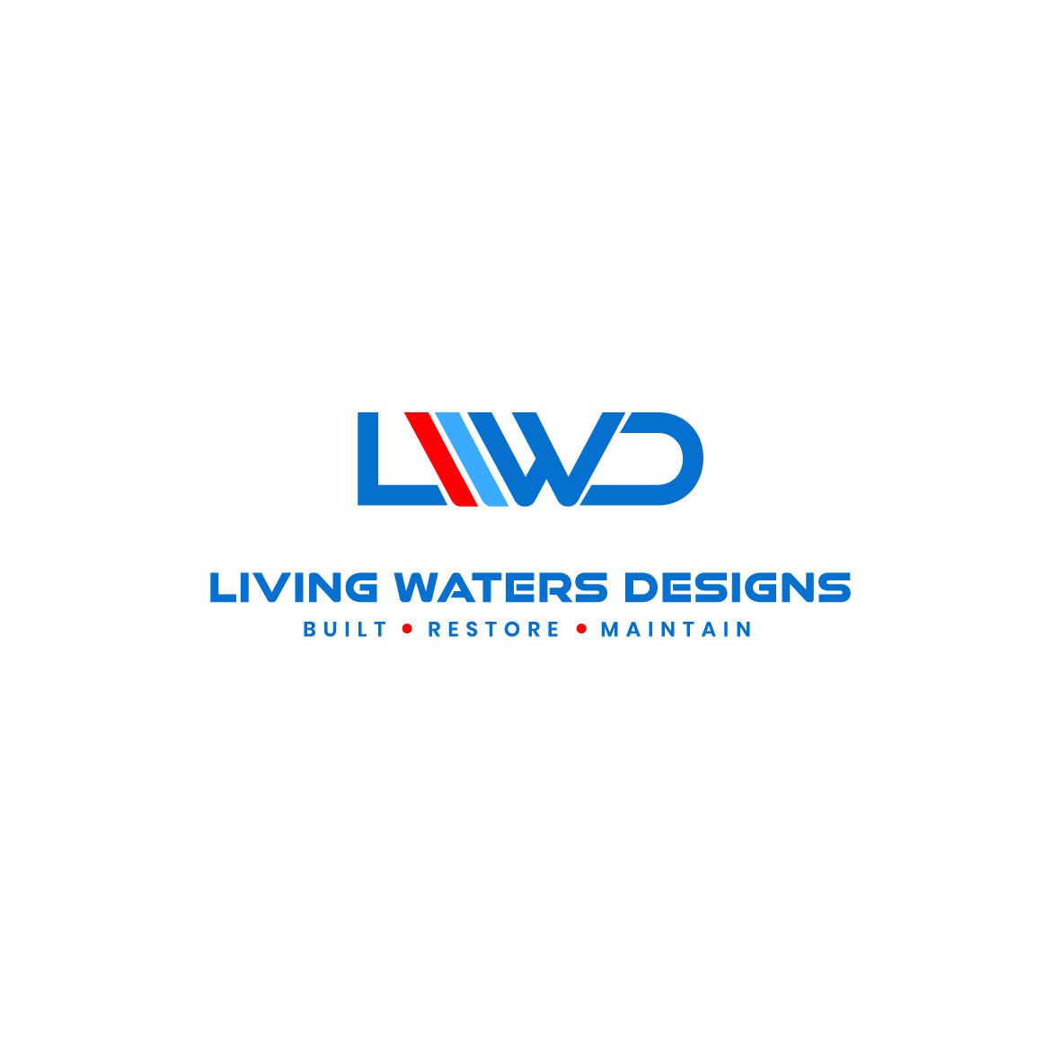 Diseño de Logo por Prodesign81 para Living Waters Designs | Diseño #36589766