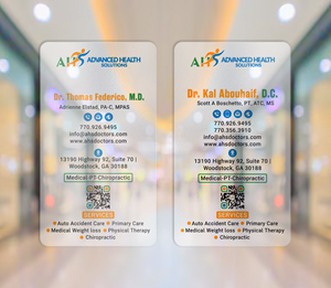 Business Card Design by DesignerShahadat for this project | Design: #36589340