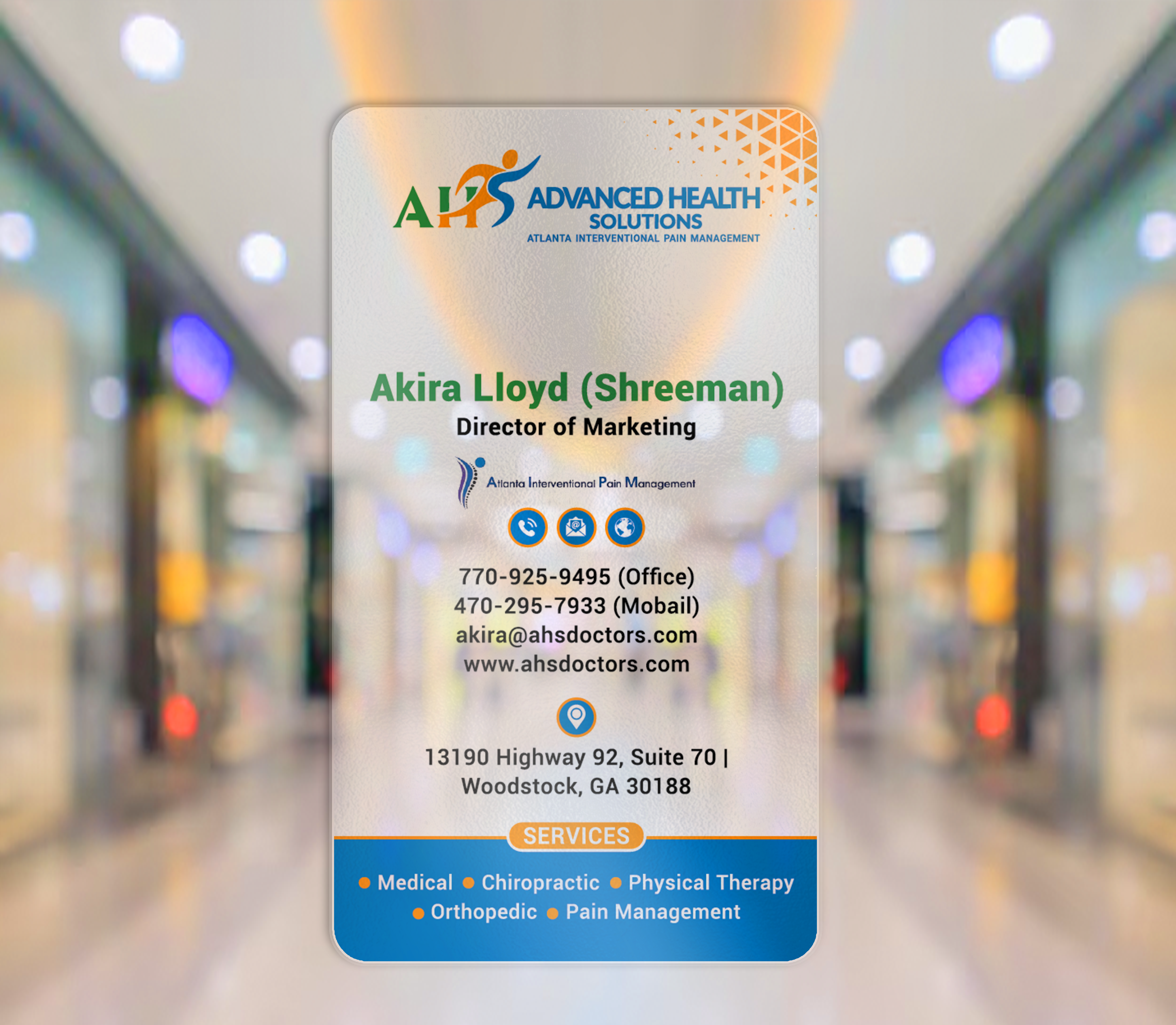 Business Card Design by DesignerShahadat for this project | Design #36728096