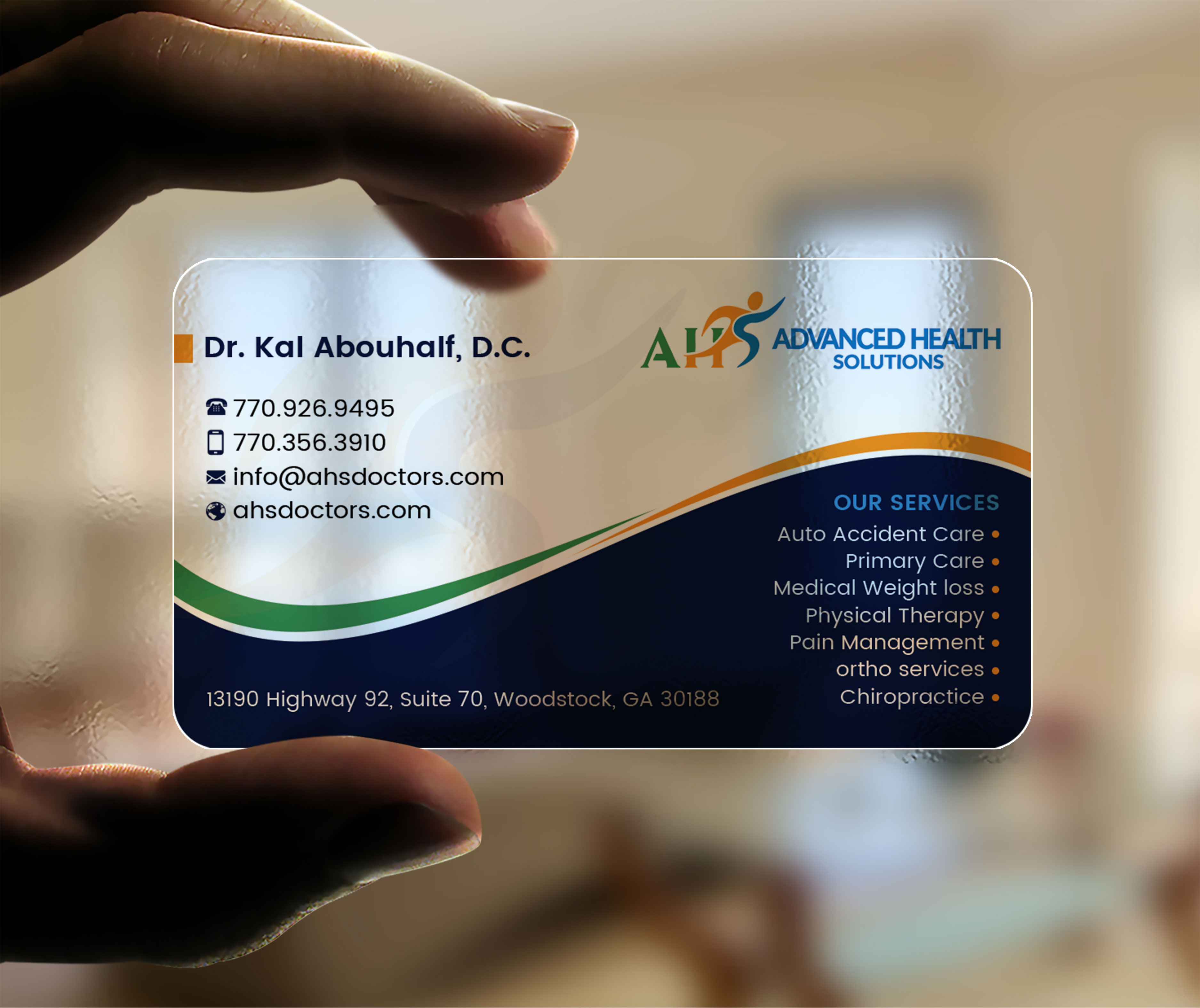 Diseño de Tarjeta de Presentación por Sabbir_2025 para este proyecto | Diseño #36590959