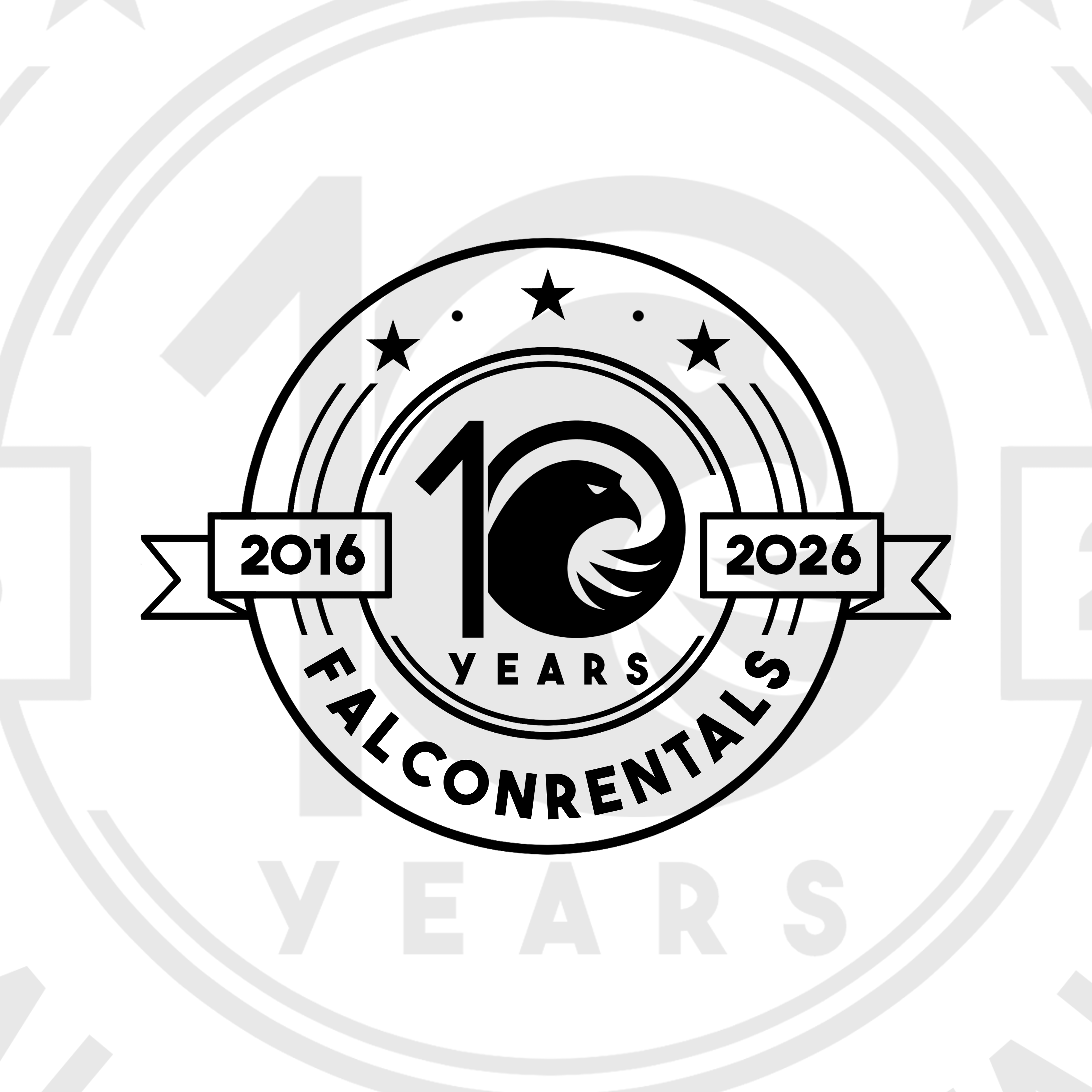 Graphic Design by Fortunate Studio for Falcon Equipment Rentals Inc | Design #36588113