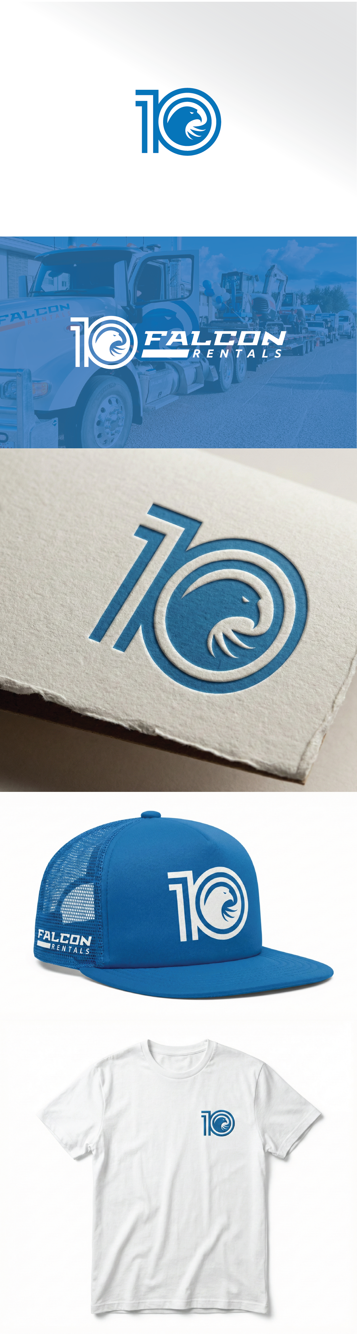 Graphic Design by Filo F for Falcon Equipment Rentals Inc | Design #36614916