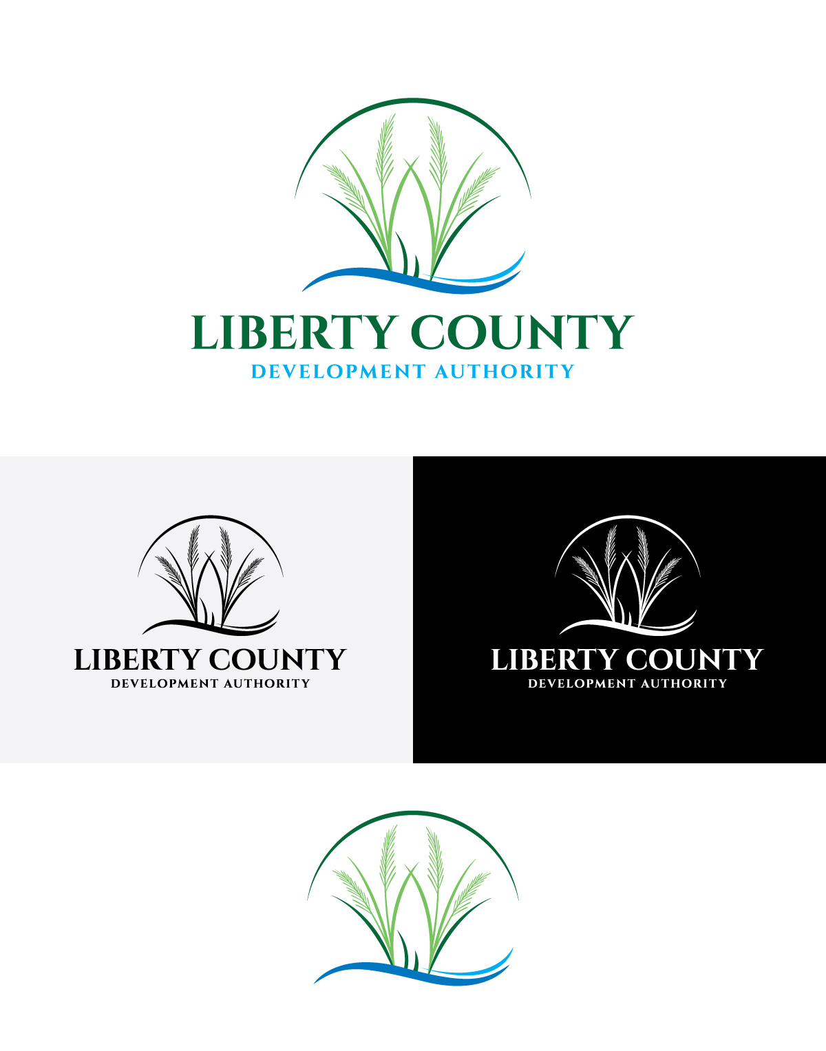 Diseño de Logo por sol design2 para Liberty County Development Authority | Diseño #36588739