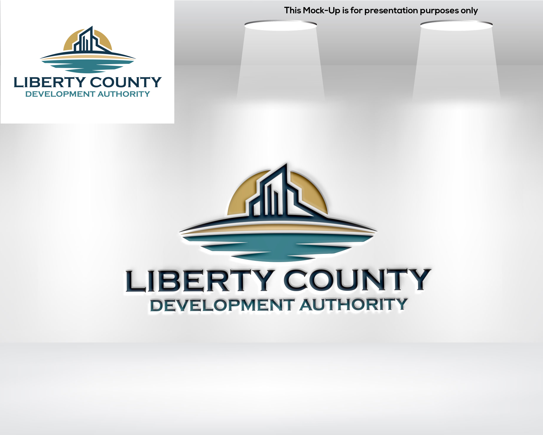 Diseño de Logo por dubel ko para Liberty County Development Authority | Diseño #36588479