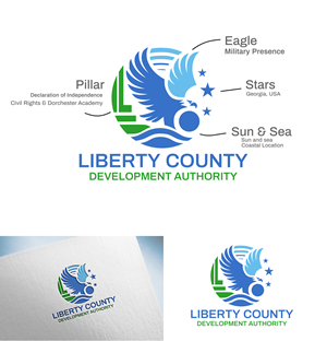 Logo Design by DesigNooox for Liberty County Development Authority | Design #36607228