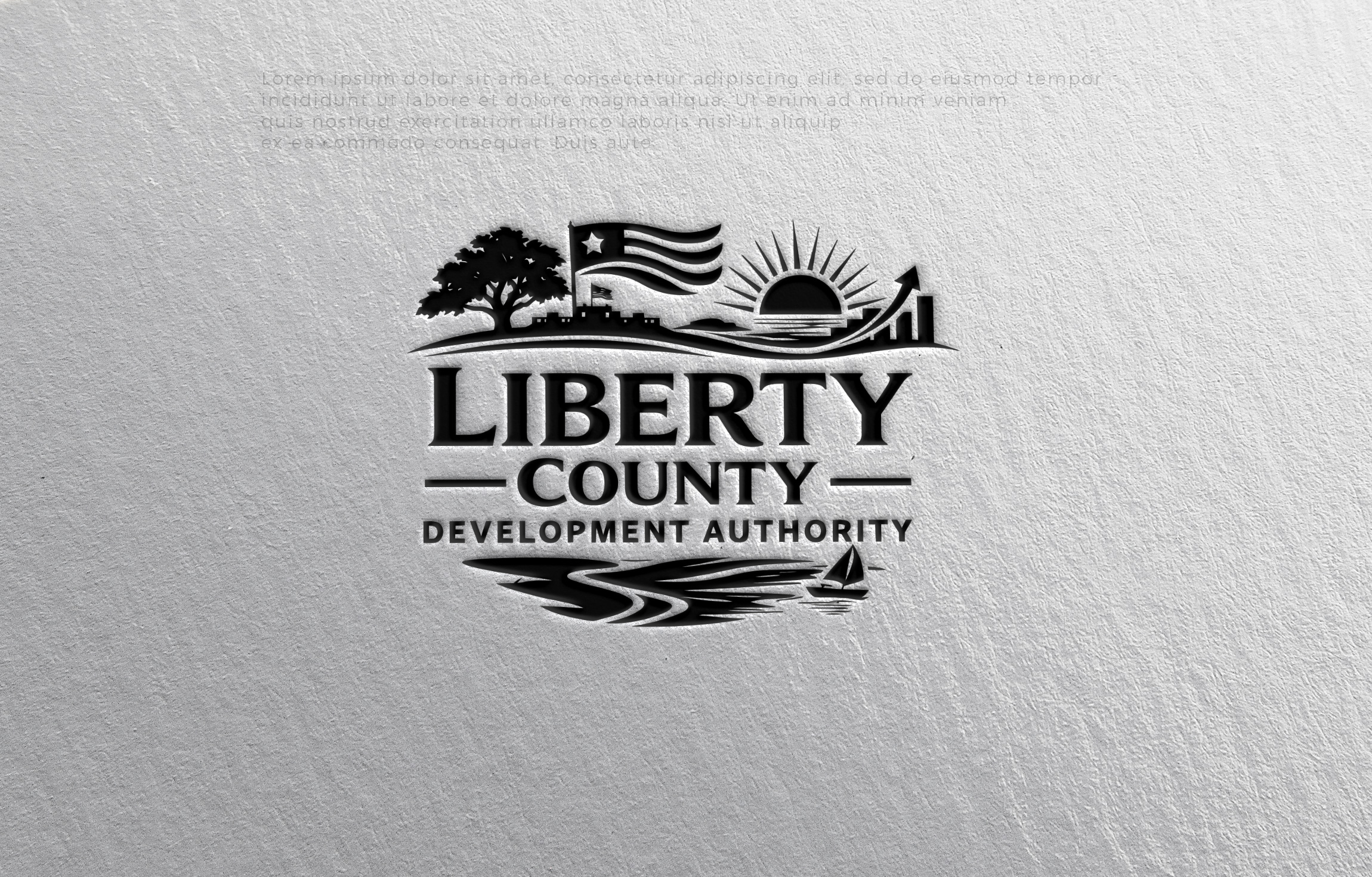 Diseño de Logo por MHdesignM para Liberty County Development Authority | Diseño #36587343