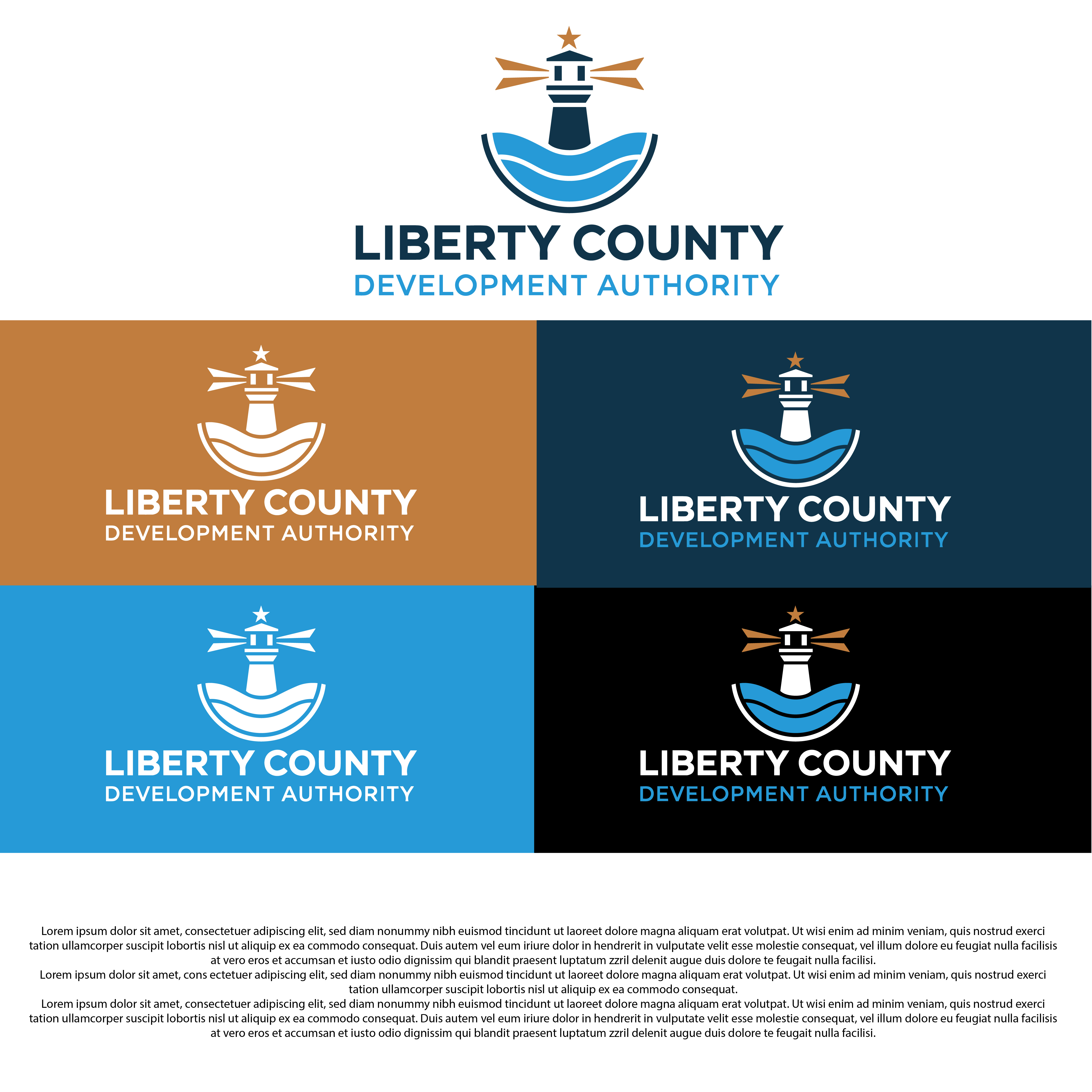 Diseño de Logo por Shariqology para Liberty County Development Authority | Diseño #36588822