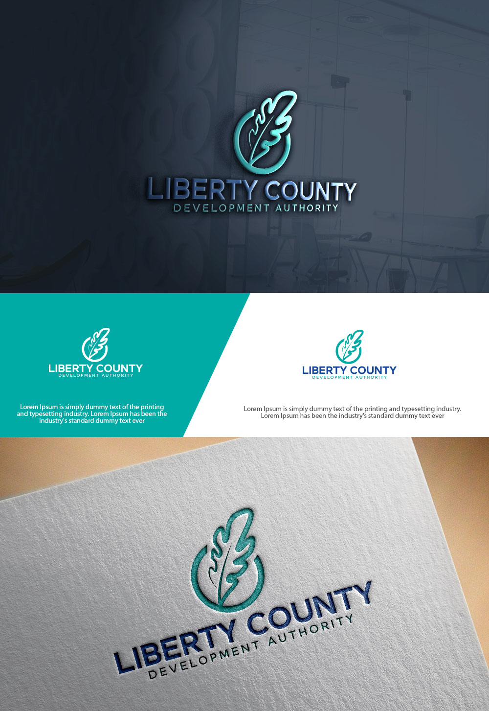 Diseño de Logo por sulemani  creation para Liberty County Development Authority | Diseño #36591402