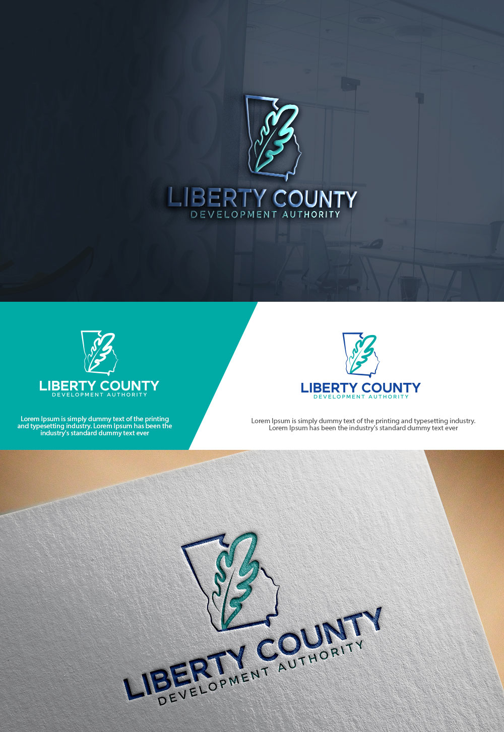 Diseño de Logo por sulemani  creation para Liberty County Development Authority | Diseño #36591511