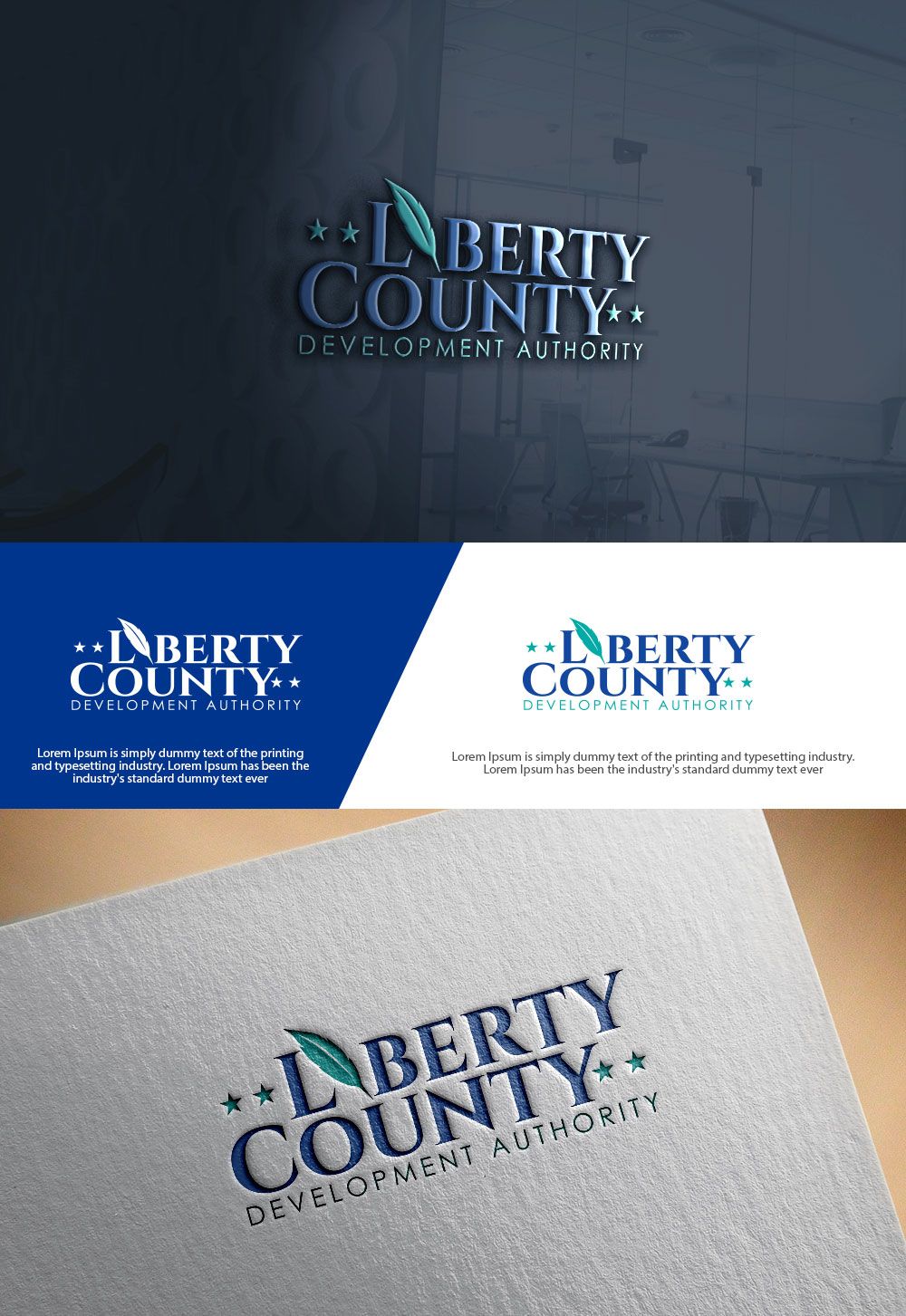 Diseño de Logo por sulemani  creation para Liberty County Development Authority | Diseño #36714855