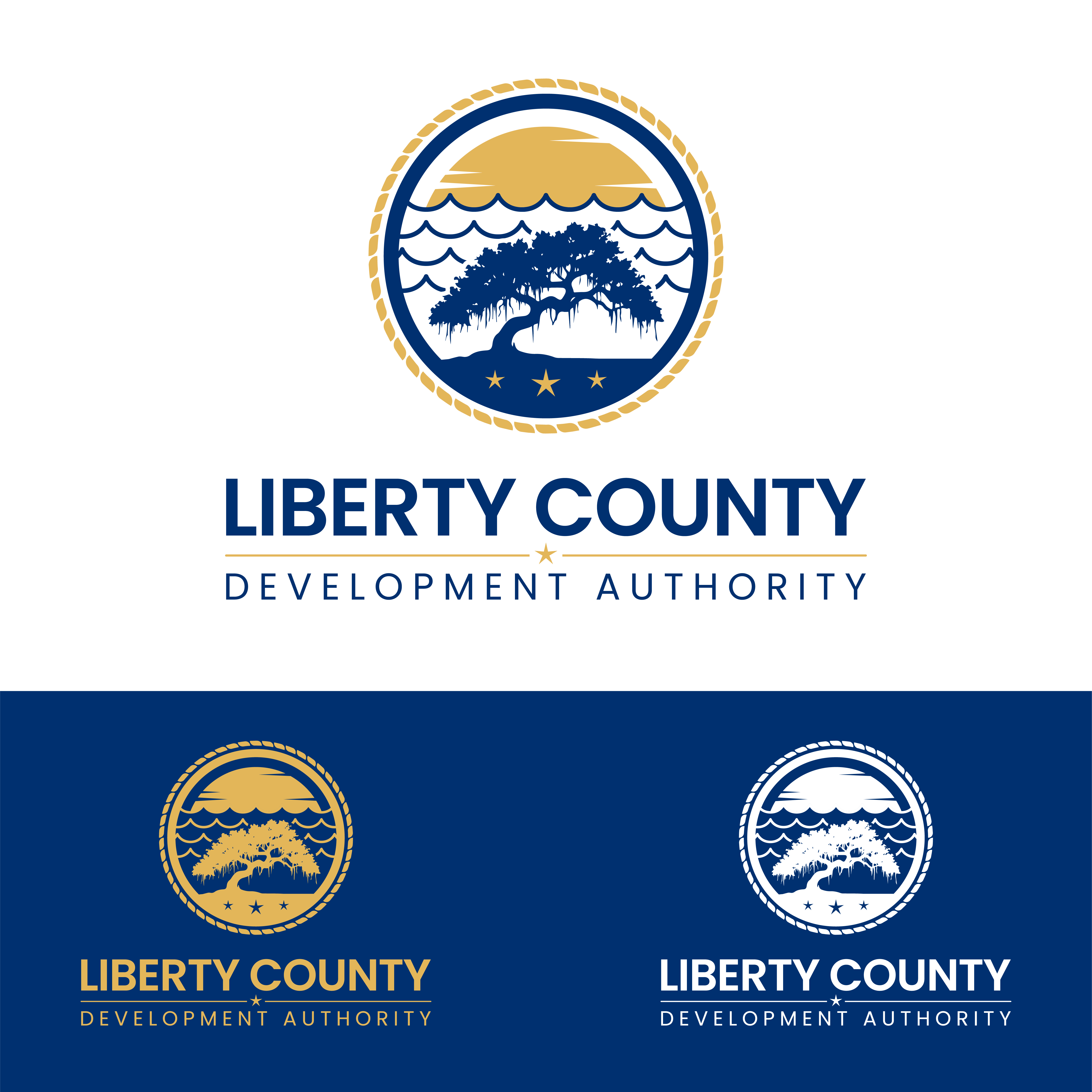 Diseño de Logo por John Mark Arts para Liberty County Development Authority | Diseño #36588796