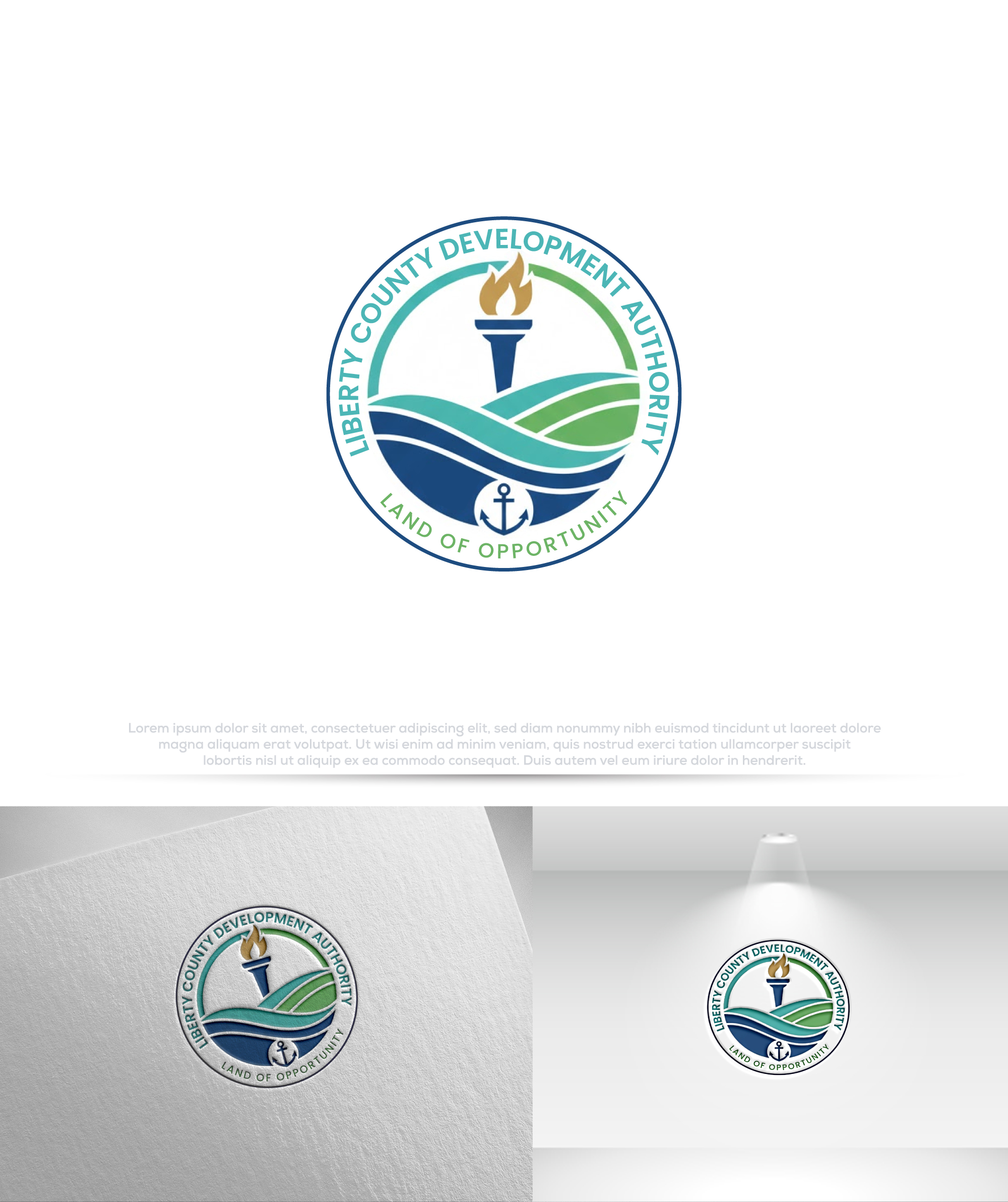 Diseño de Logo por Pilot_DesignR™ para Liberty County Development Authority | Diseño #36592125
