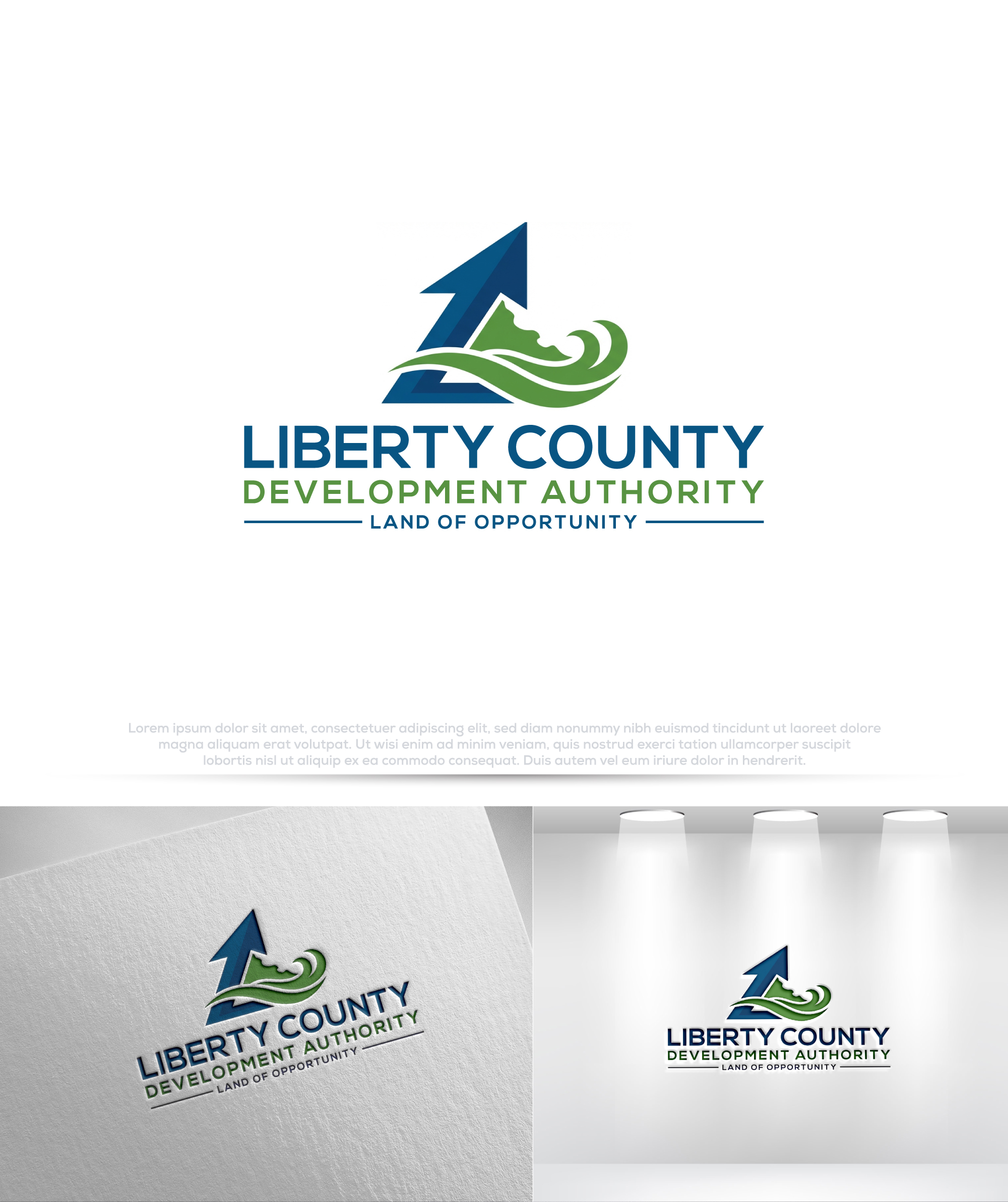 Diseño de Logo por Pilot_DesignR™ para Liberty County Development Authority | Diseño #36592126