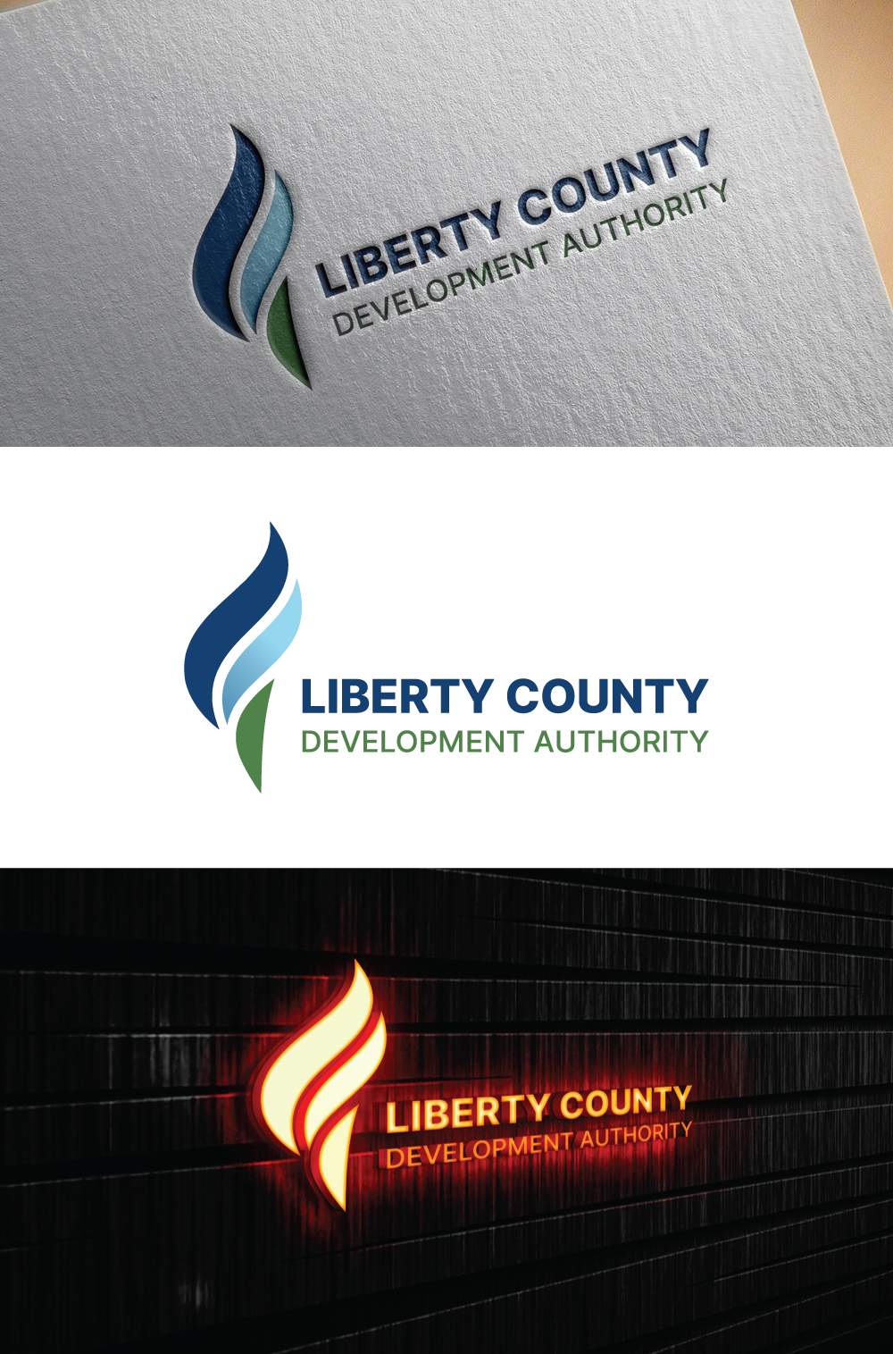 Diseño de Logo por hajera para Liberty County Development Authority | Diseño #36717918