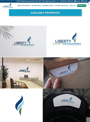 Diseño de Logo por hajera para Liberty County Development Authority | Diseño: #36754015