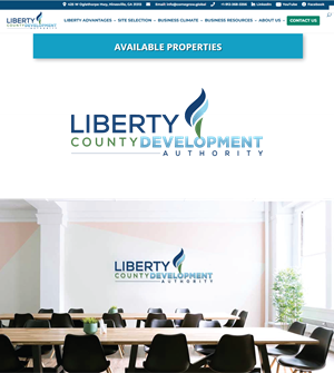 Diseño de Logo por hajera para Liberty County Development Authority | Diseño: #36769118