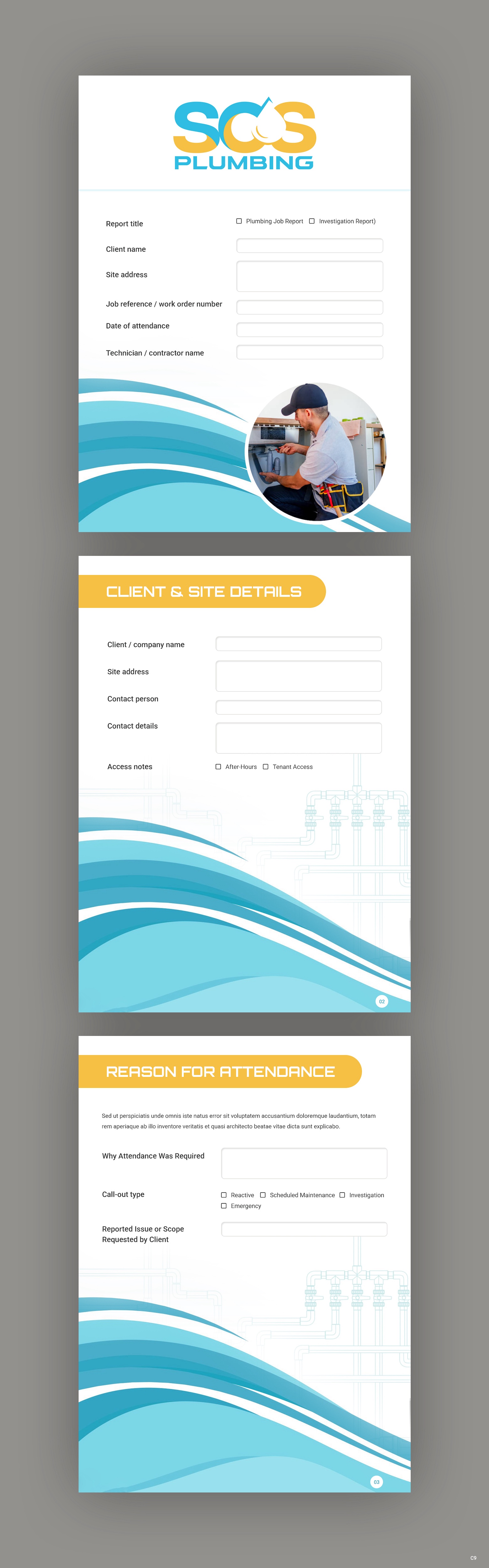 Word Template Design by pb for this project | Design #36601443