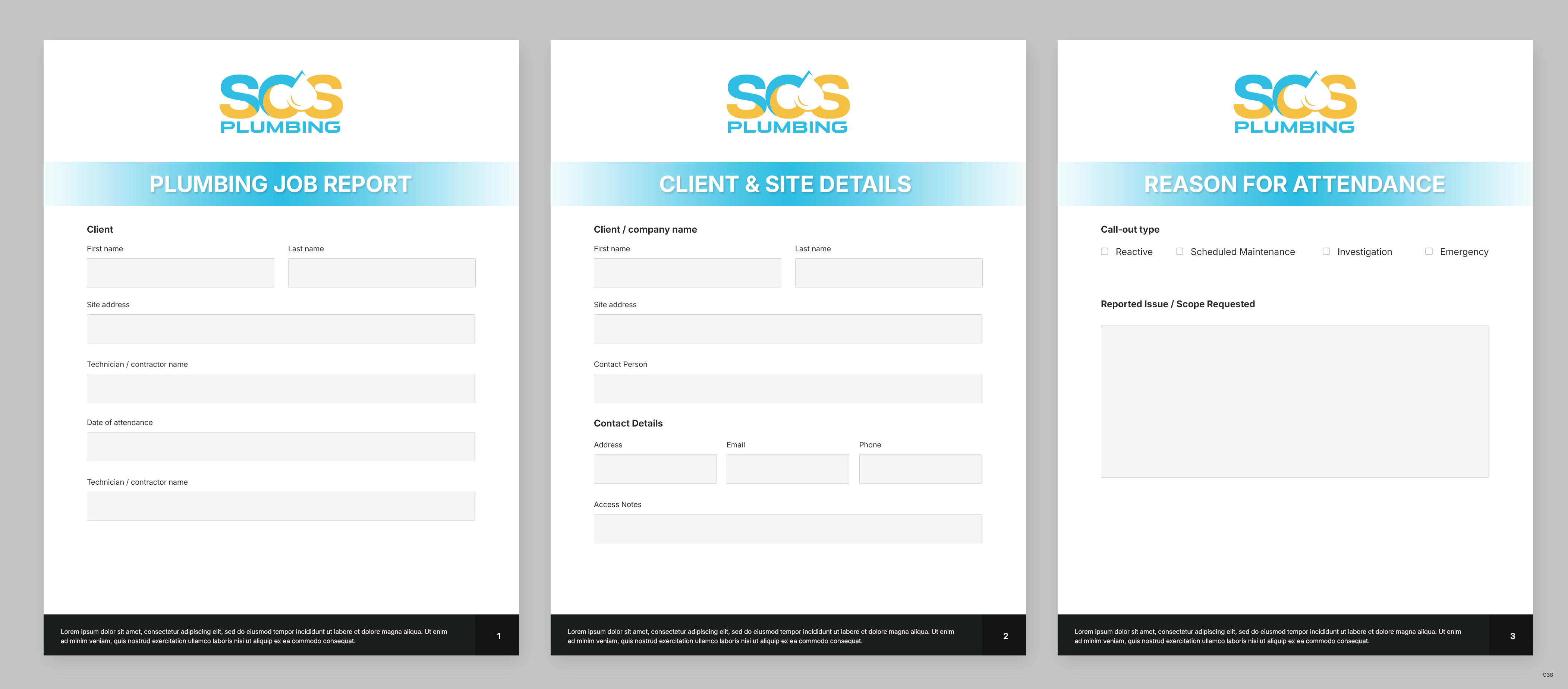 Word Template Design by pb for this project | Design #36601444
