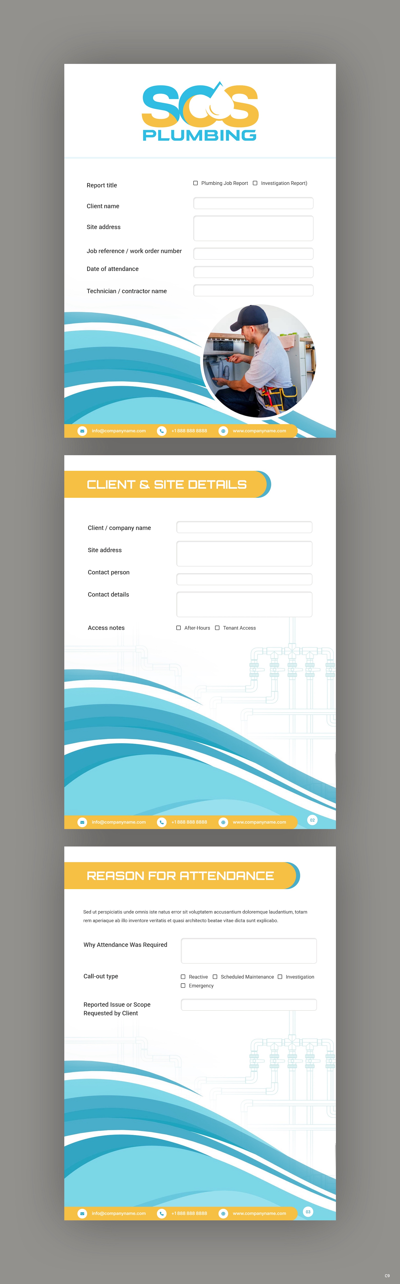 Word Template Design by pb for this project | Design #36601473