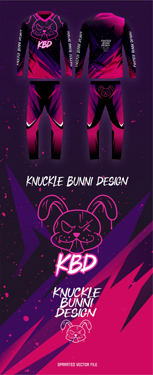 Diseño de Camiseta por guprulsugiyanto para Knuckle Bunni Designs  | Diseño: #36594334