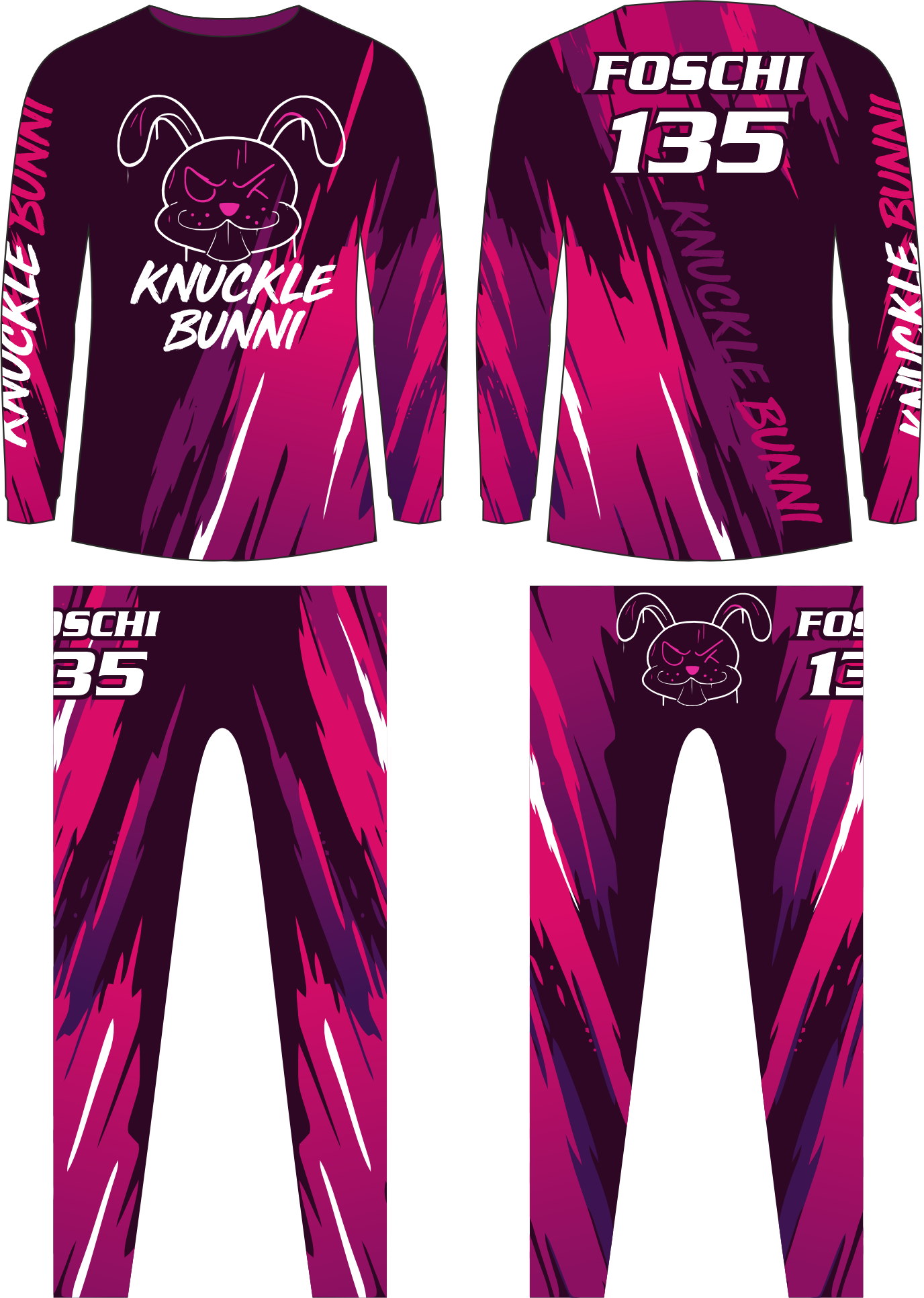 Diseño de Camiseta por Yakuza20 para Knuckle Bunni Designs  | Diseño #36589323