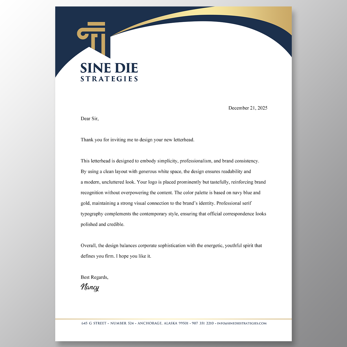 Stationery Design by NancyTan for this project | Design #36605104