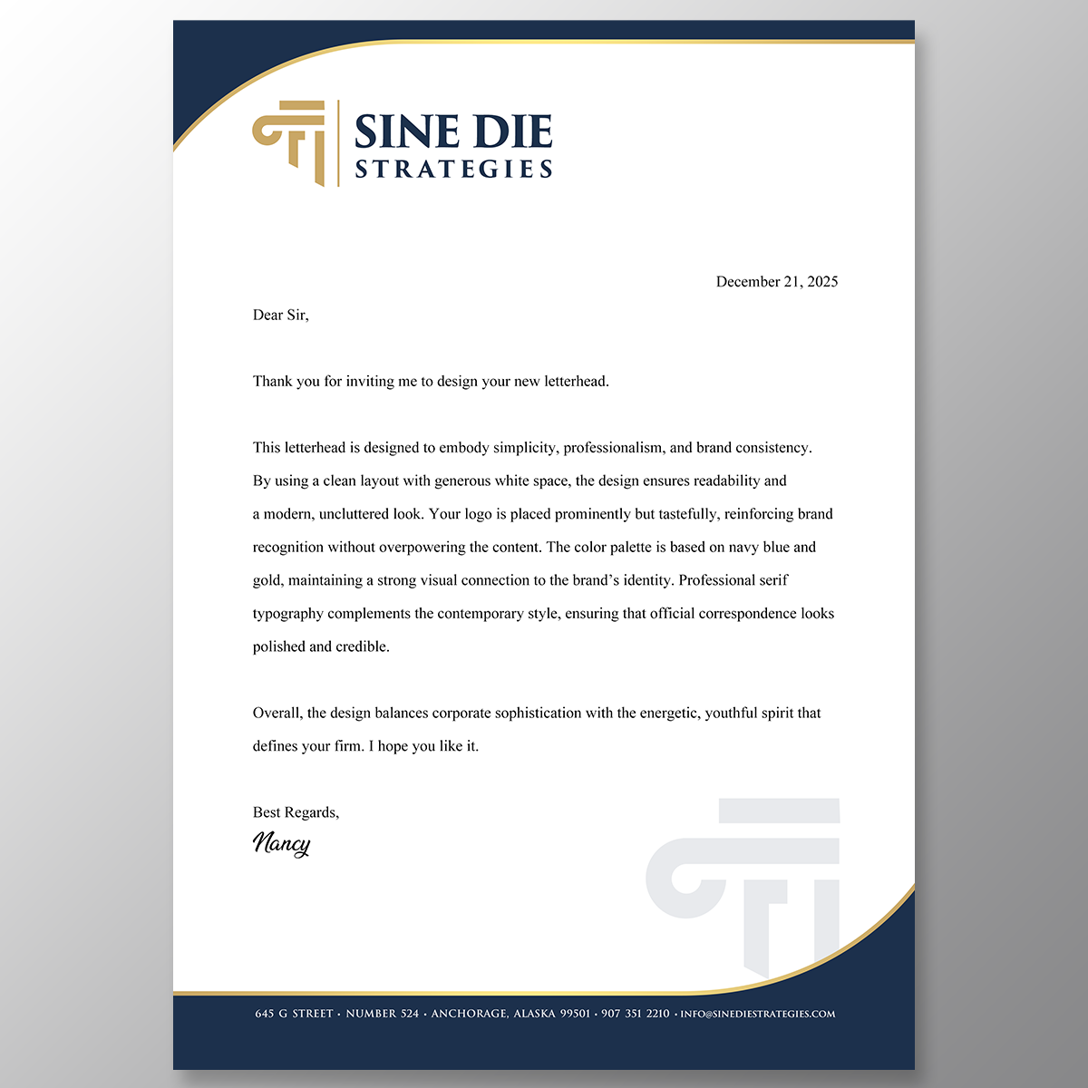 Stationery Design by NancyTan for this project | Design #36605462