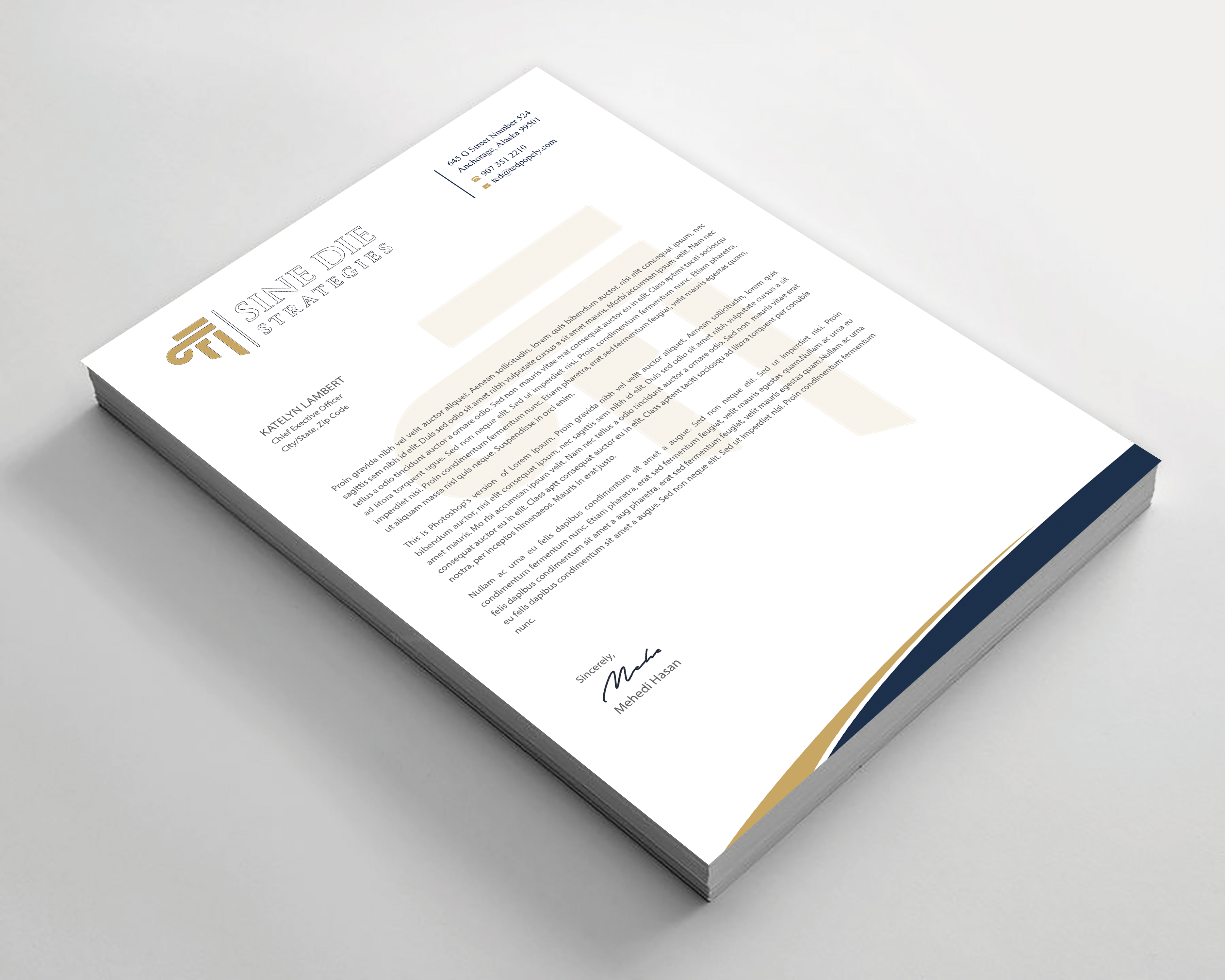 Diseño de Papelería por Expert Bappy para este proyecto | Diseño #36593212