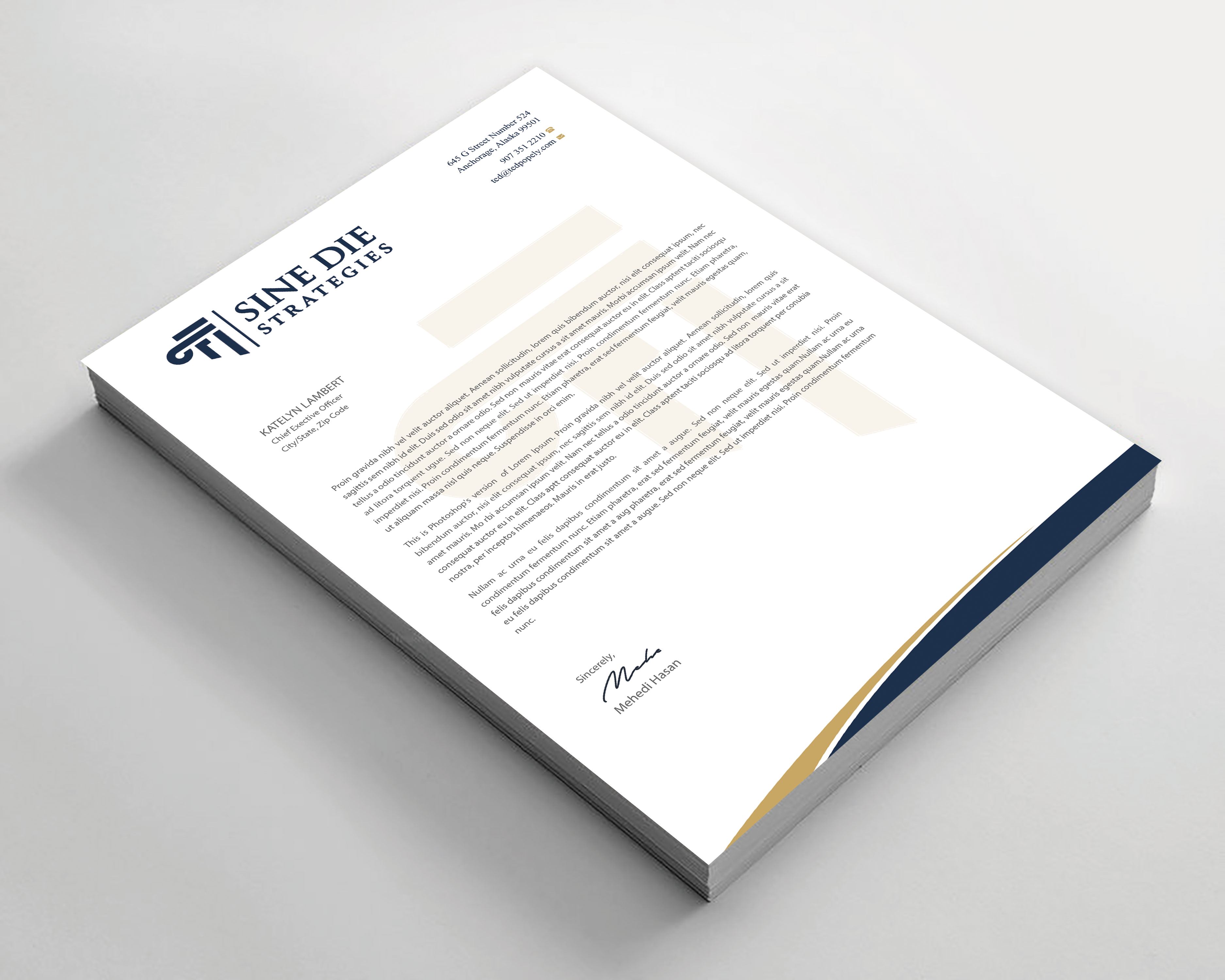 Diseño de Papelería por Expert Bappy para este proyecto | Diseño #36593760