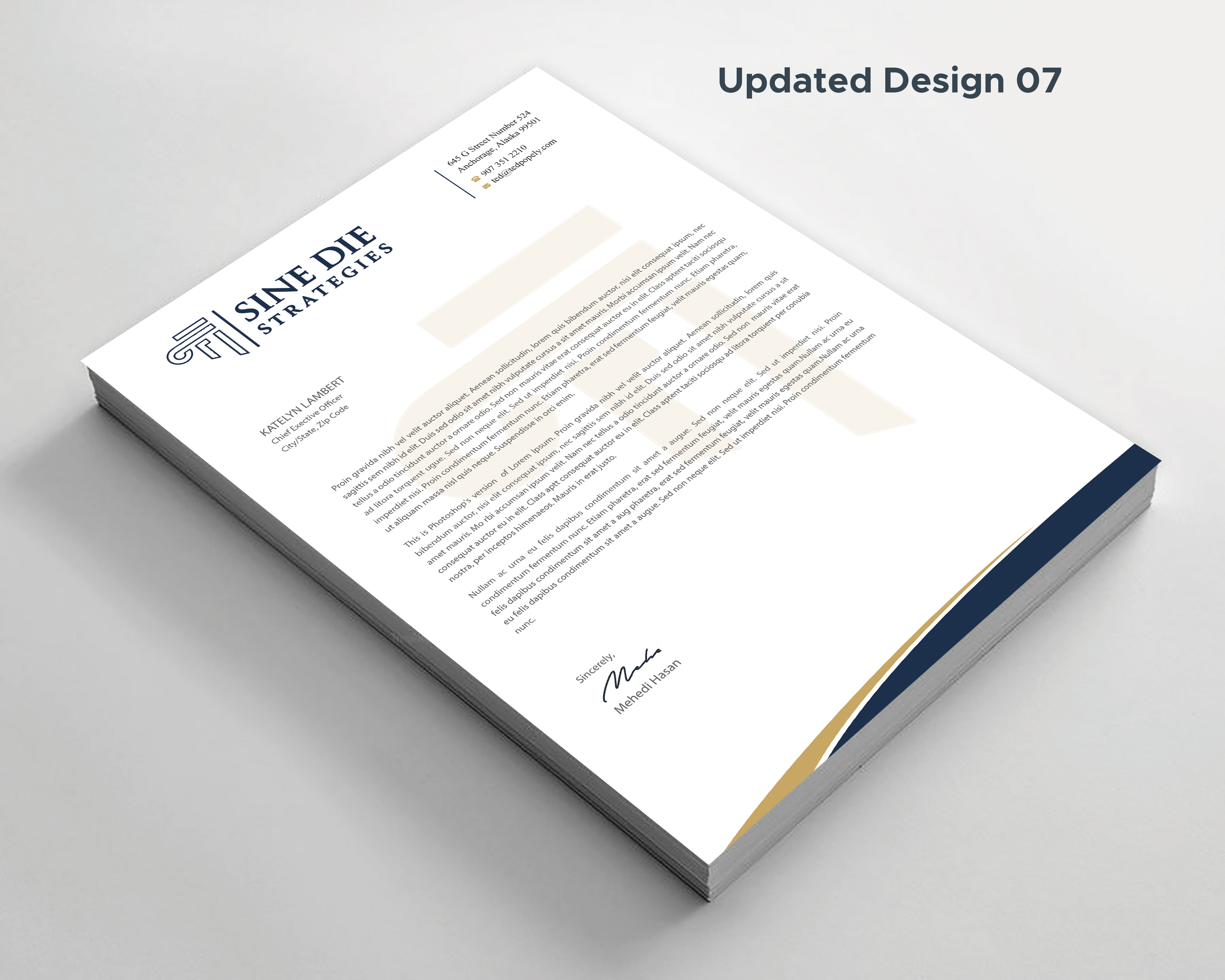 Diseño de Papelería por Expert Bappy para este proyecto | Diseño #36594936