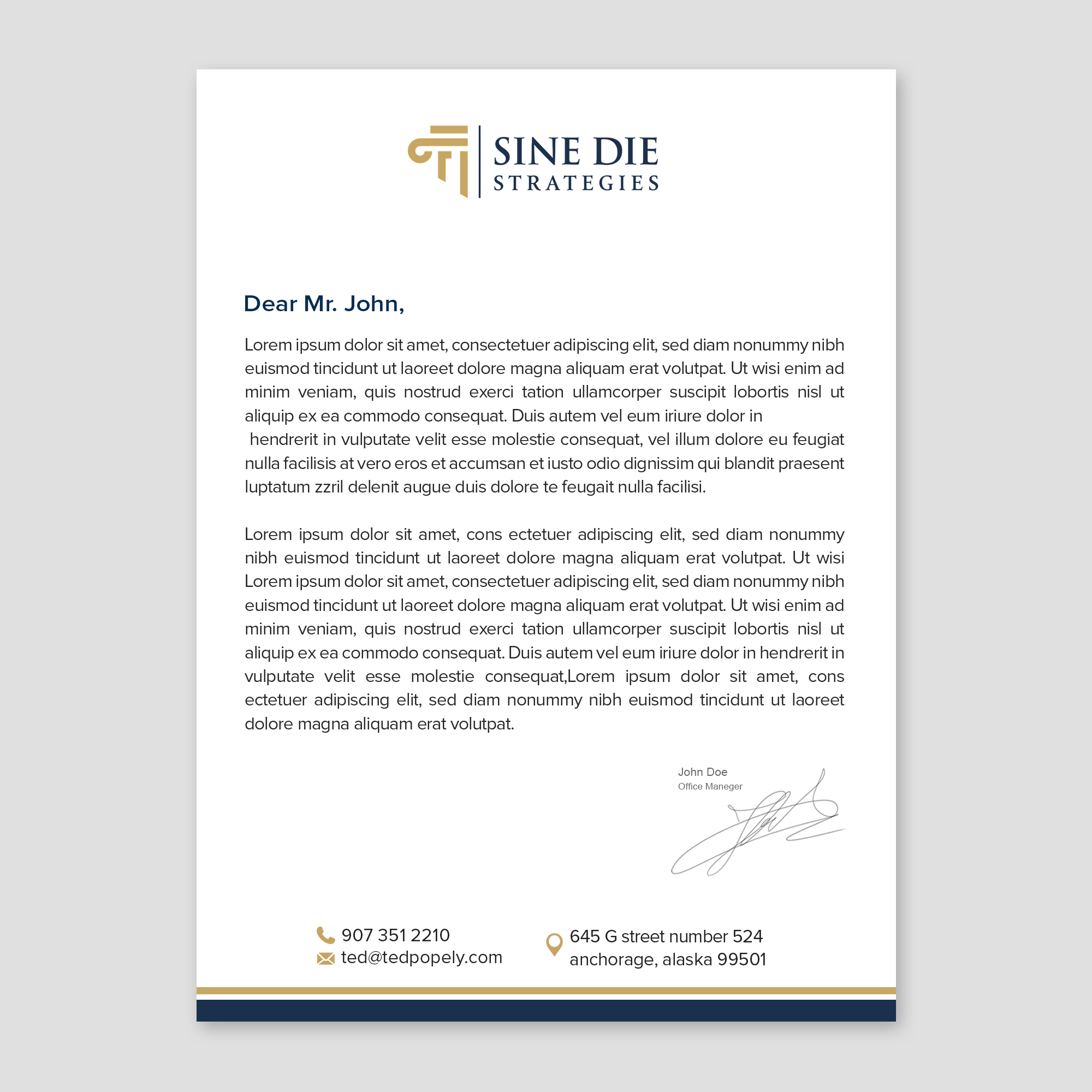 Stationery Design by WellDesign for this project | Design #36593545