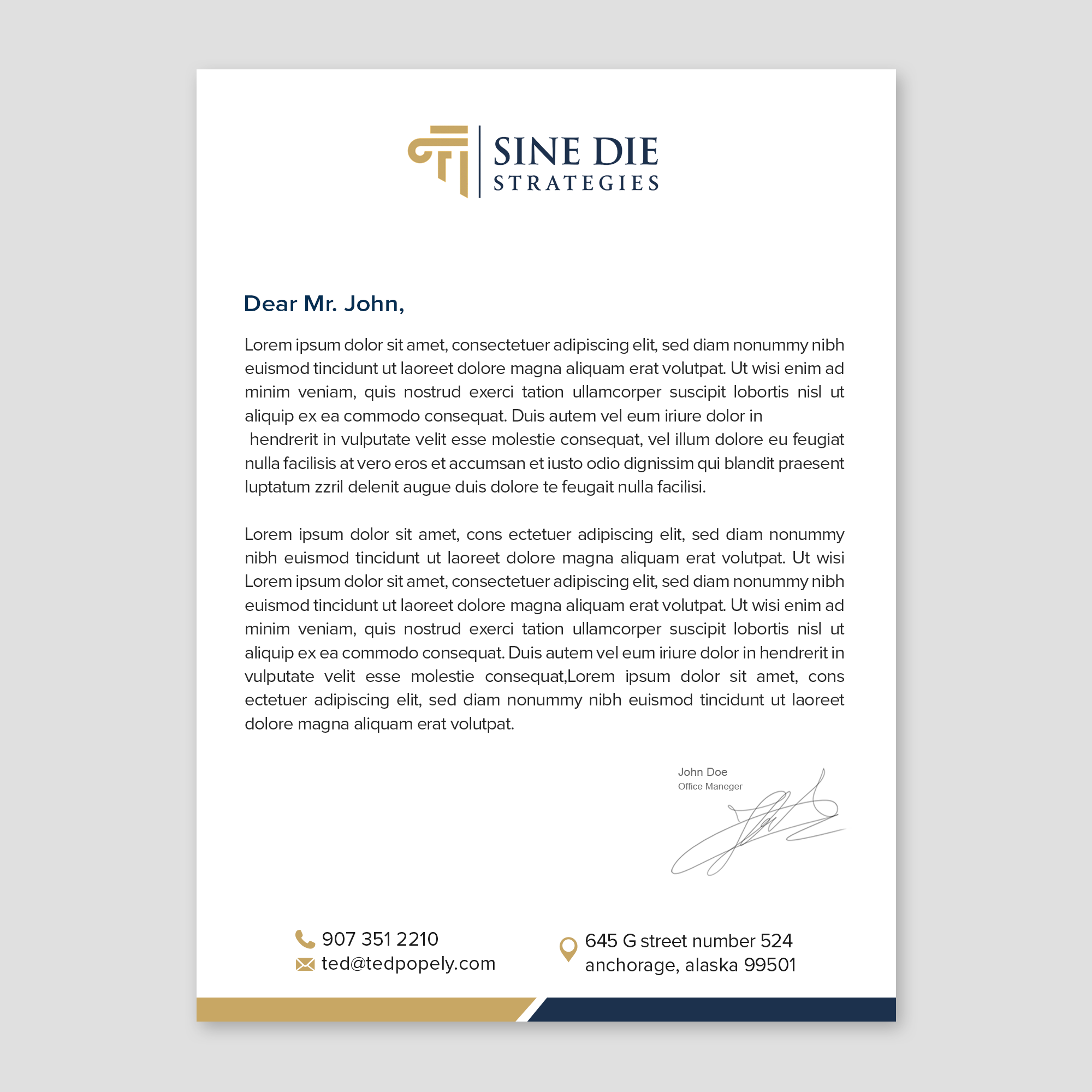 Stationery Design by WellDesign for this project | Design #36593546