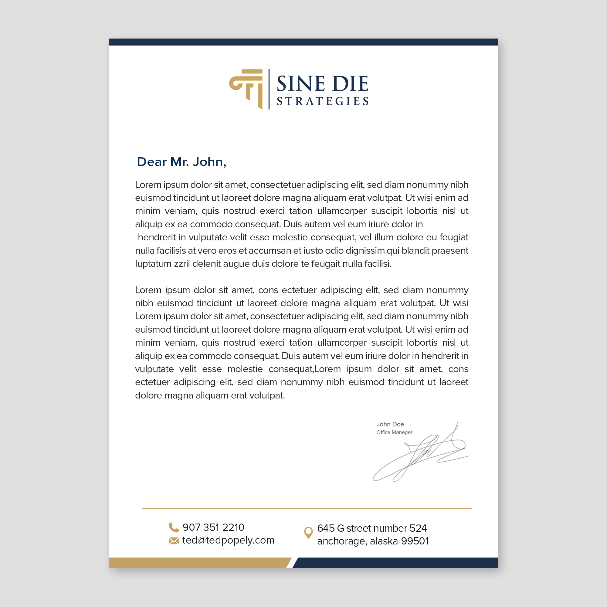 Stationery Design by WellDesign for this project | Design #36593646