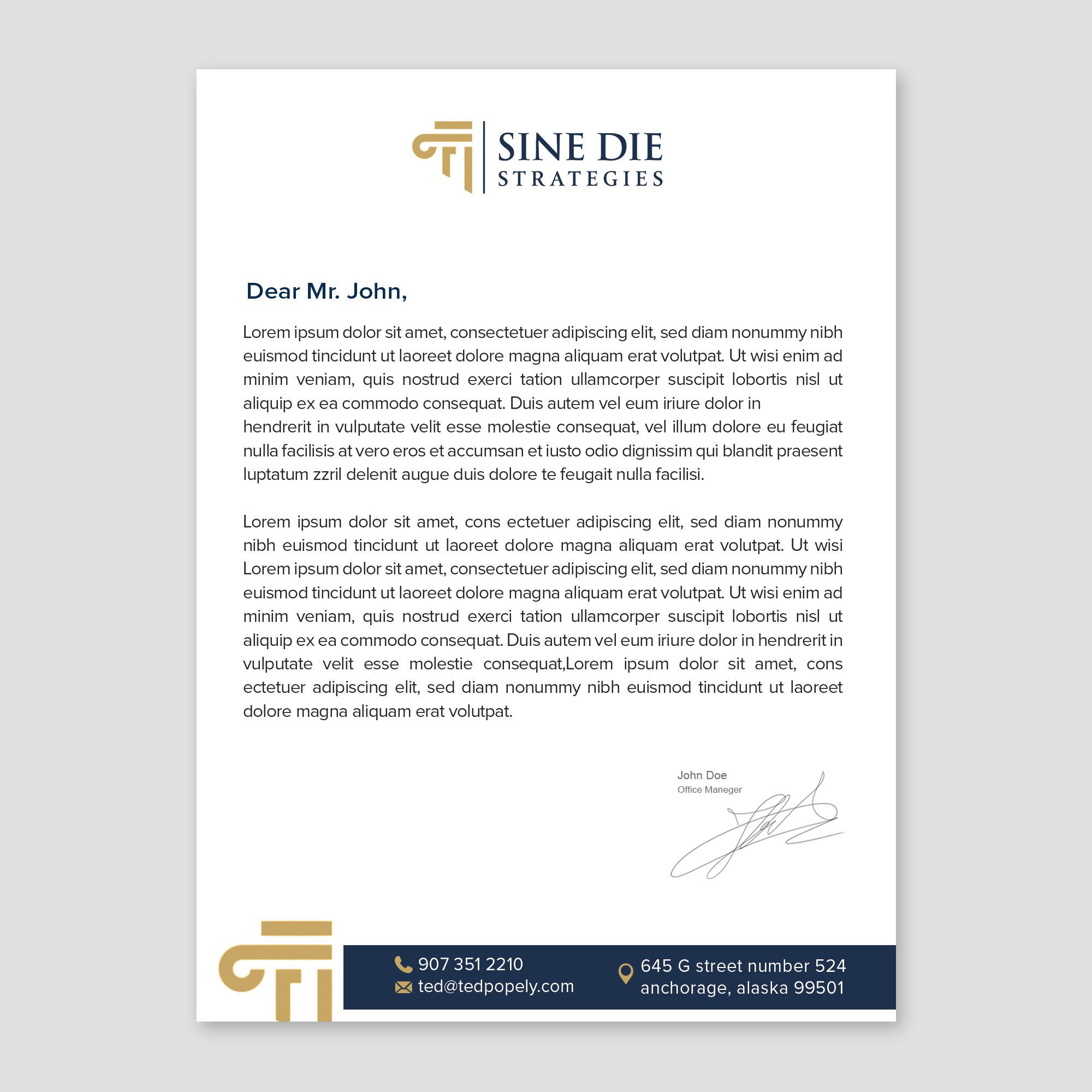 Stationery Design by WellDesign for this project | Design #36593647