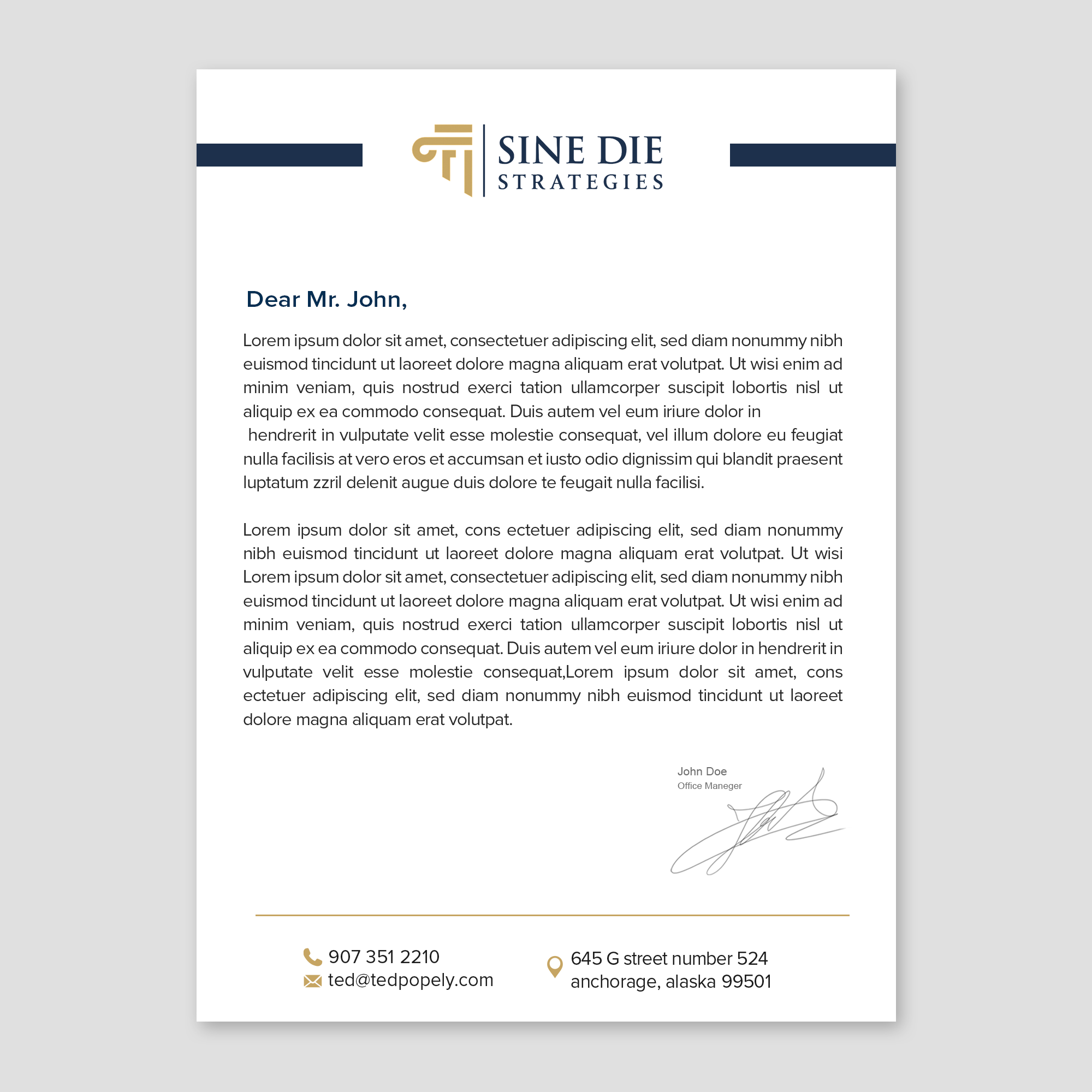 Stationery Design by WellDesign for this project | Design #36593648