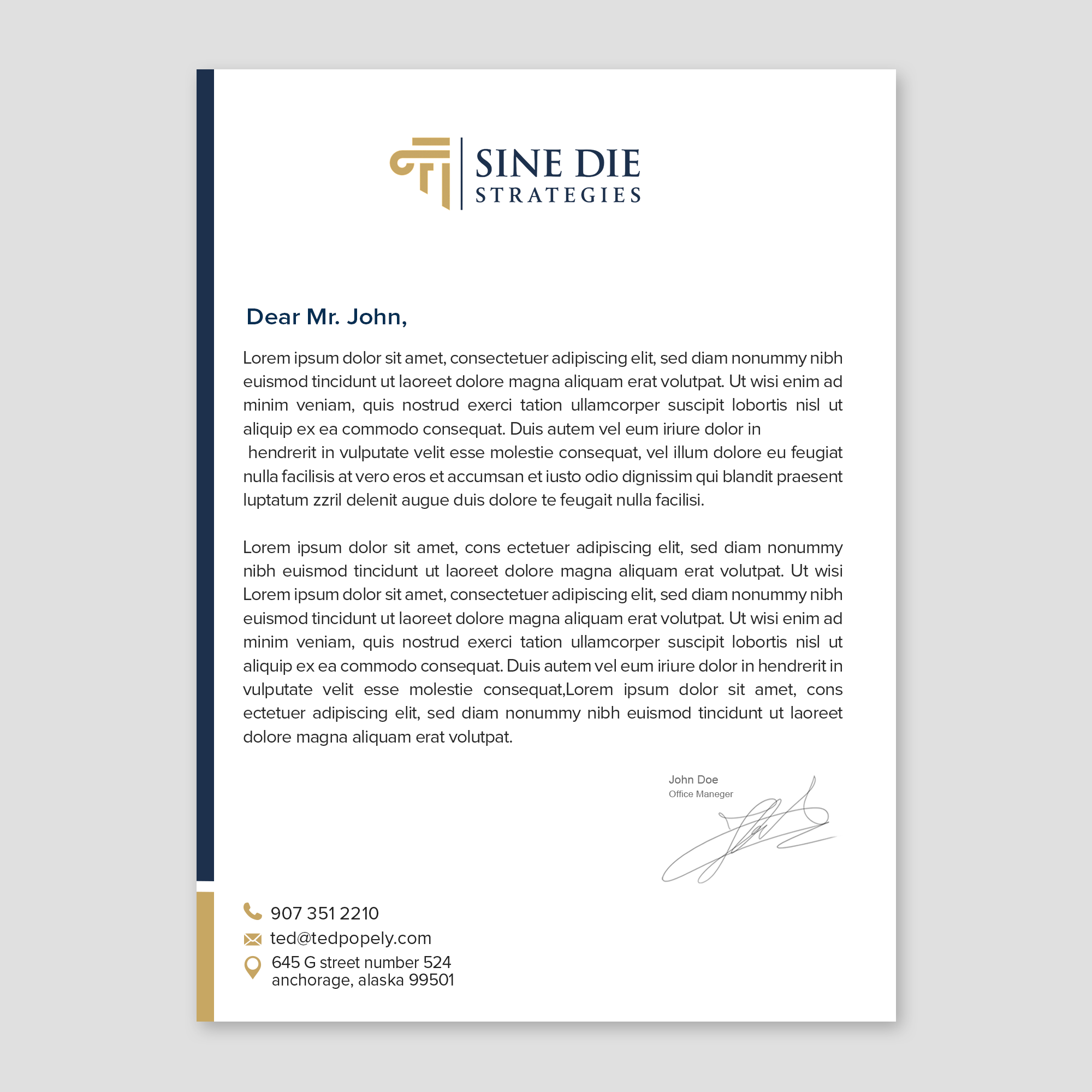 Stationery Design by WellDesign for this project | Design #36593650