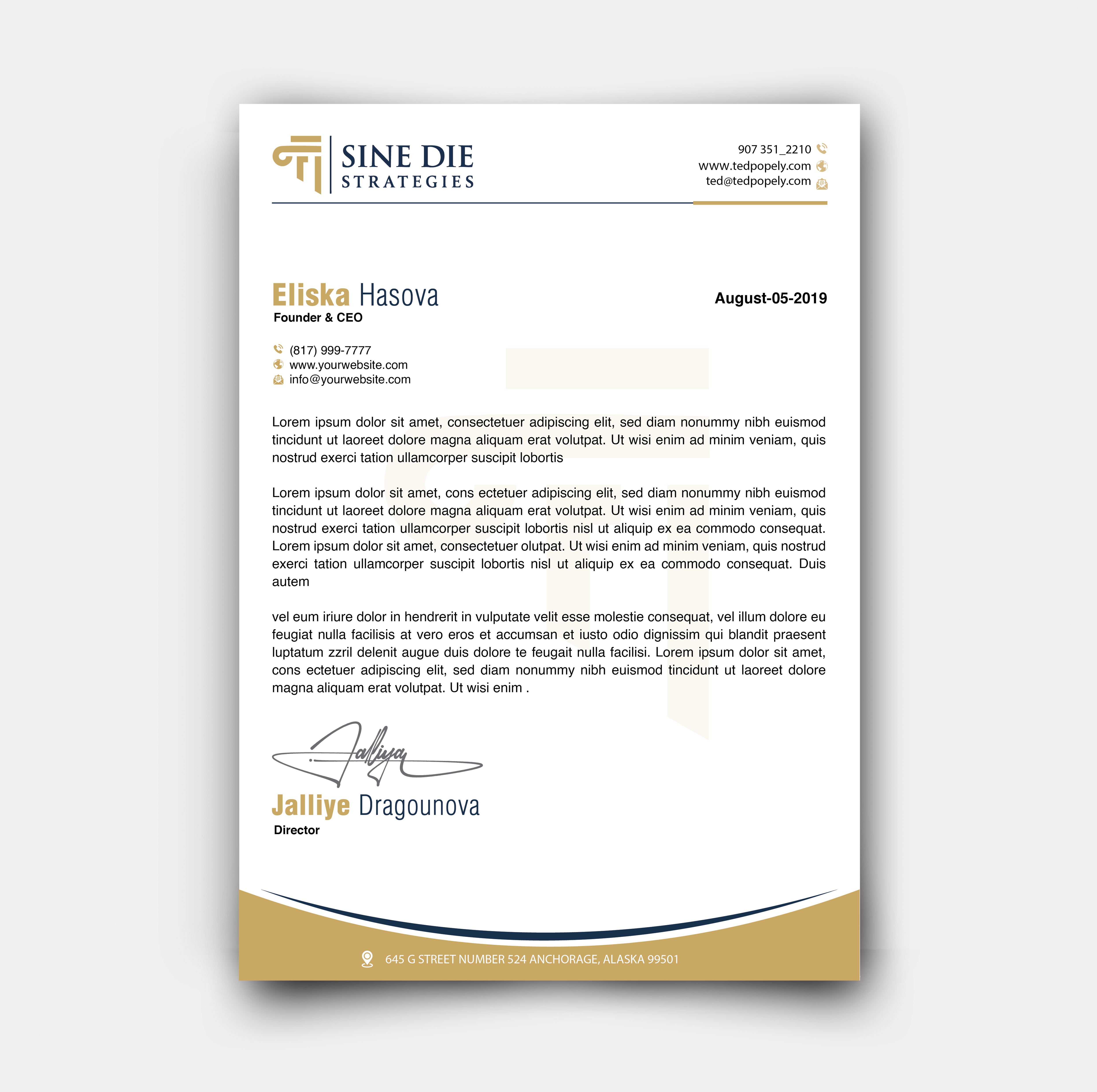 Diseño de Papelería por DesignerShahadat para este proyecto | Diseño #36594080