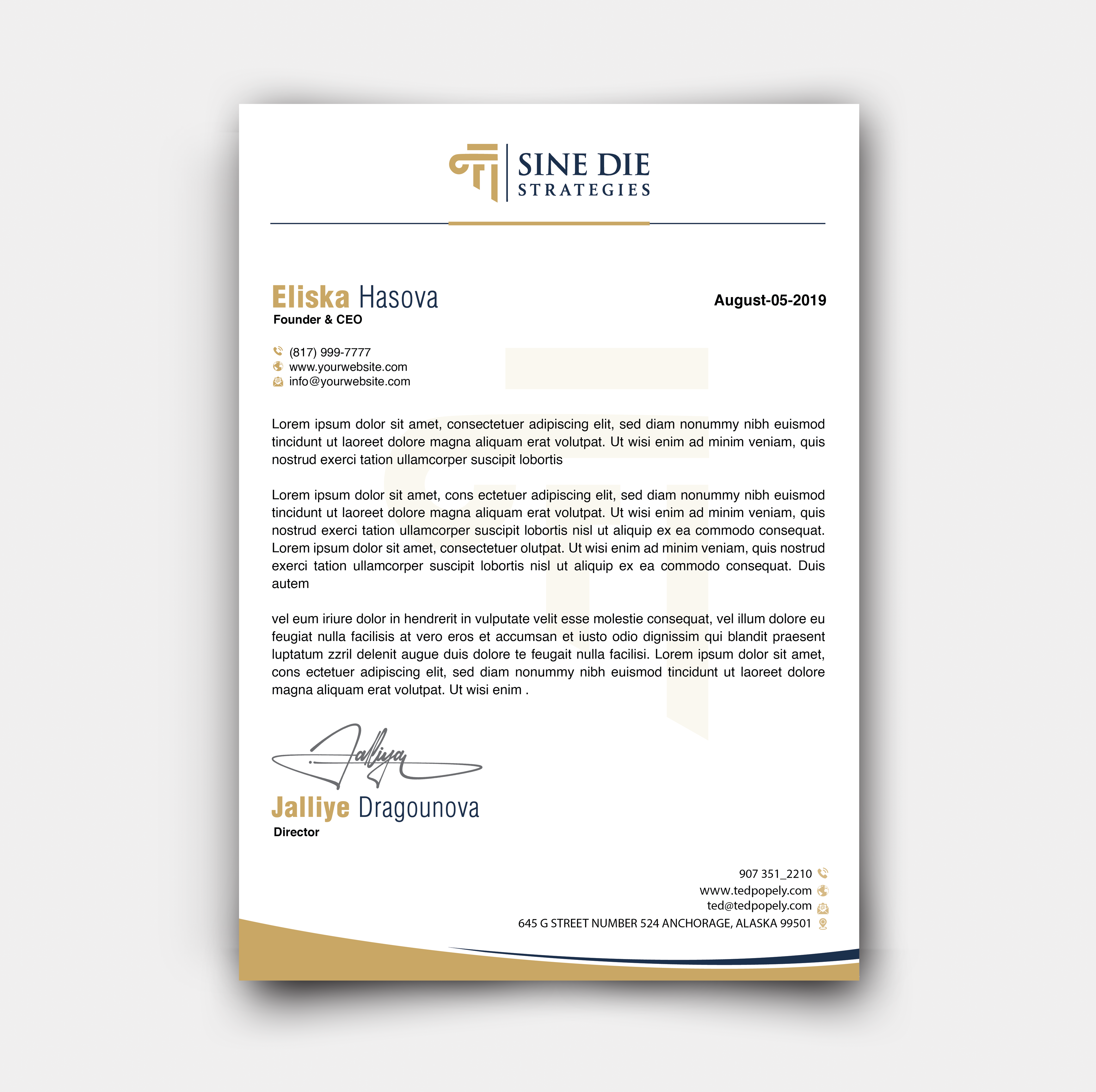 Diseño de Papelería por DesignerShahadat para este proyecto | Diseño #36594098