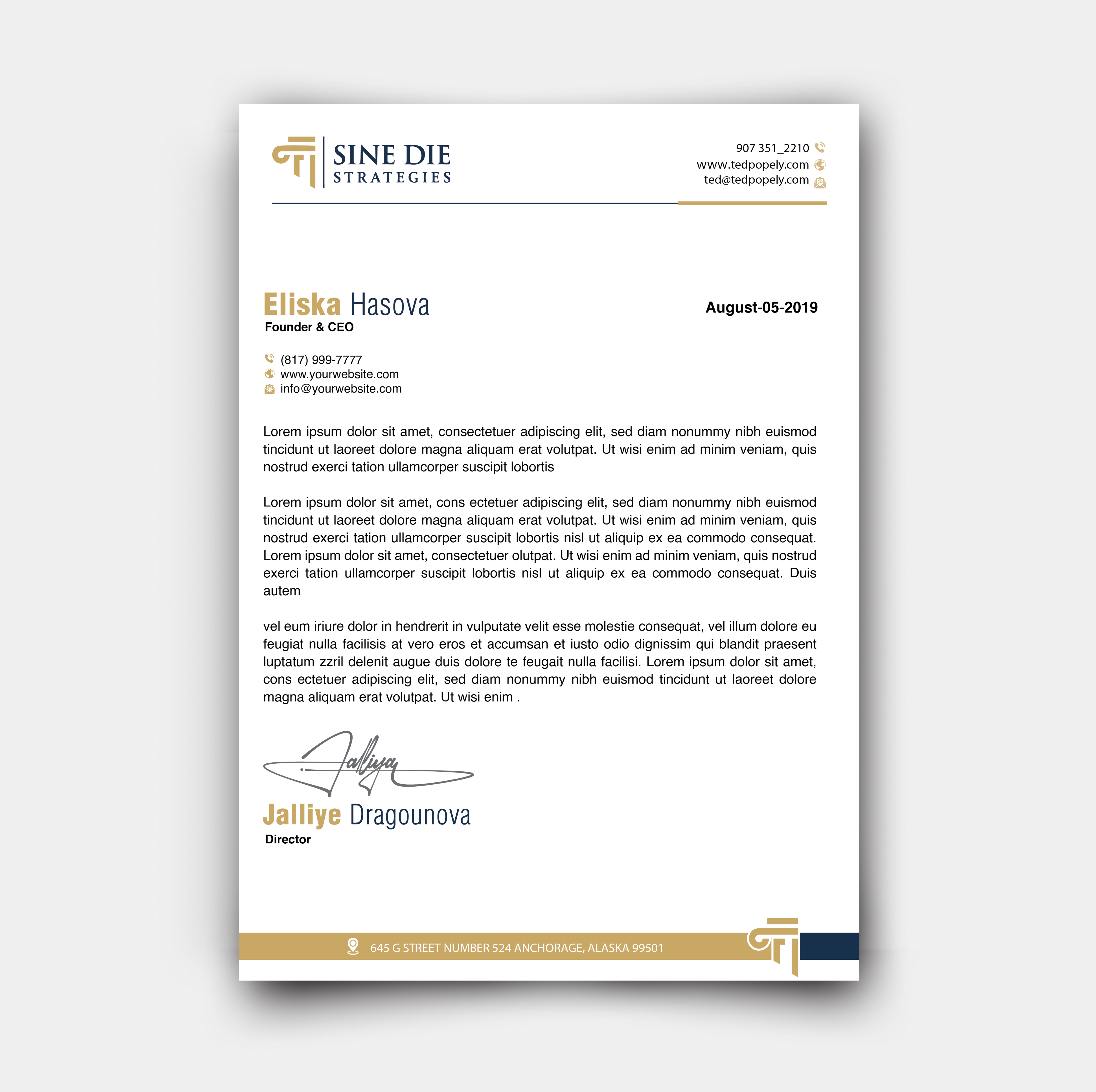 Diseño de Papelería por DesignerShahadat para este proyecto | Diseño #36594108